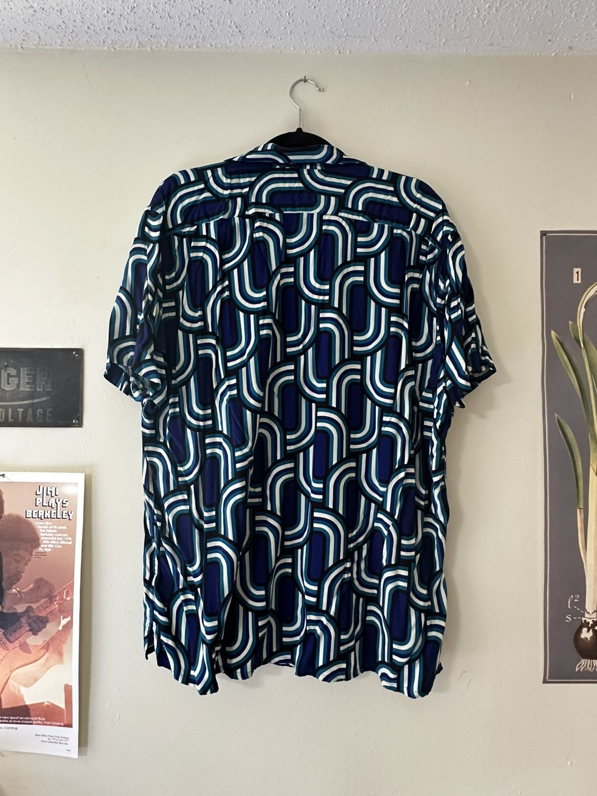 Express Geometric Rayon Express Shirt Size US XL / EU 56 / 4 - 3 Thumbnail