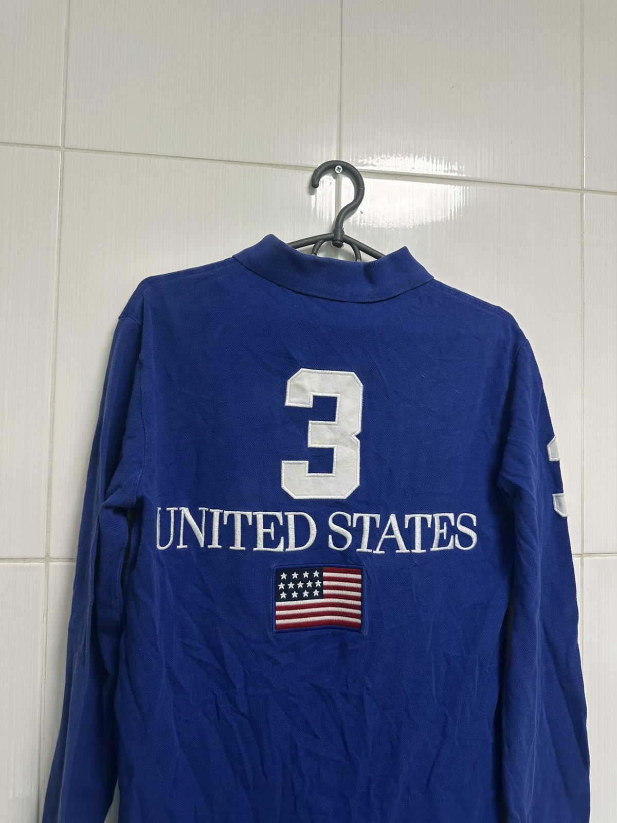 Polo Ralph Lauren × Vintage Vintage Polo Ralph Lauren United States rugby shirt 90’s Size US S / EU 44-46 / 1 - 7 Thumbnail