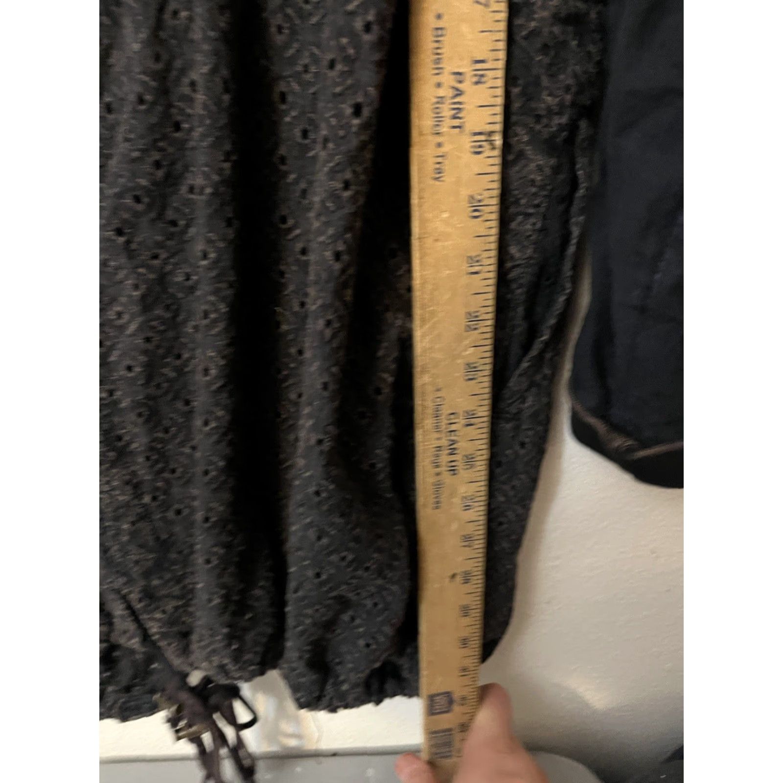 Free People VINTAGE Free People Black Cotton Hooded Parka Jacket Womens Medium Casual Travel Size M / US 6-8 / IT 42-44 - 4 Thumbnail