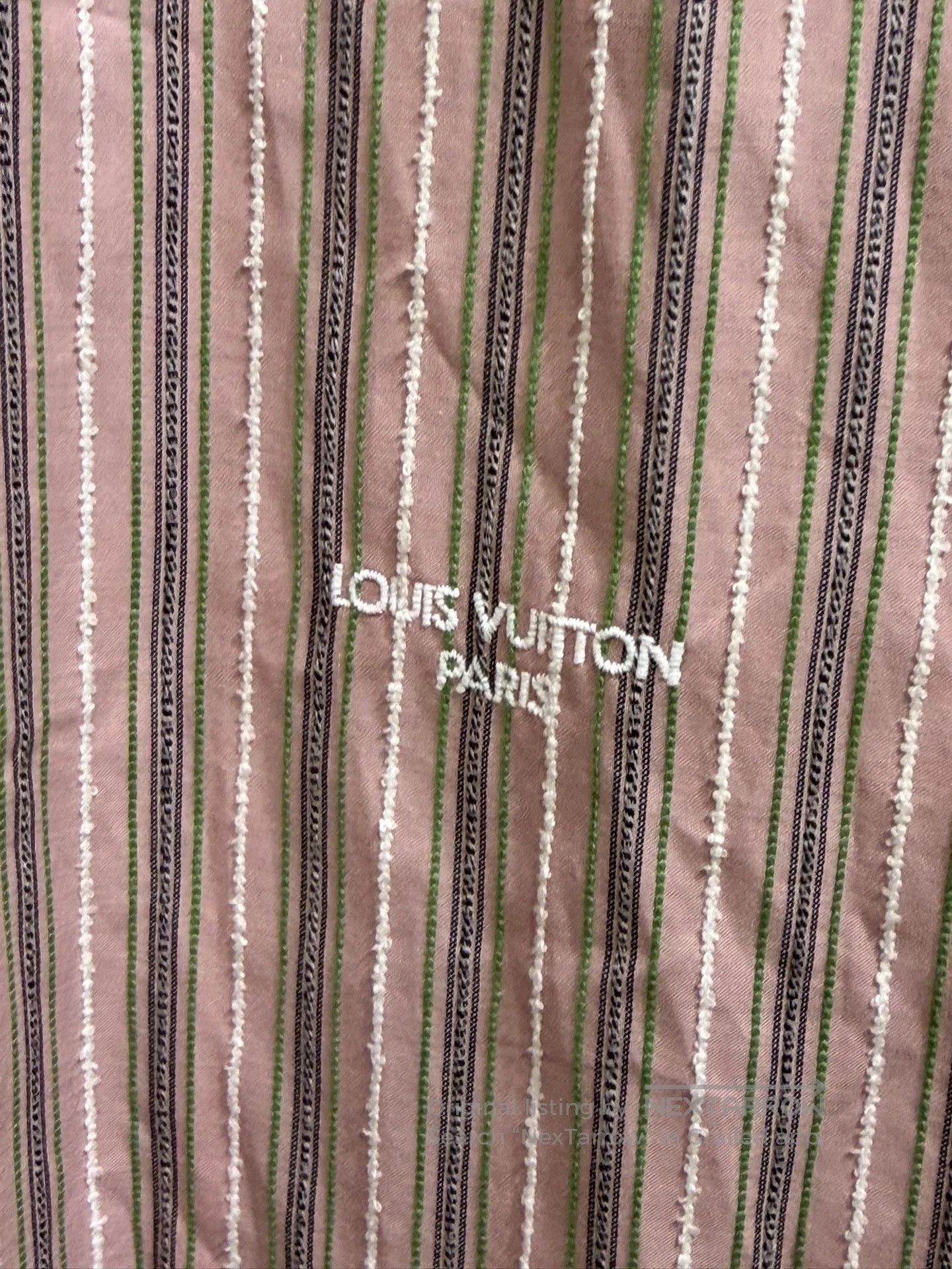 Louis Vuitton Louis Vuitton SS26 Striped Logo Embroidered Longsleeve. Size US XL / EU 56 / 4 - 5 Thumbnail