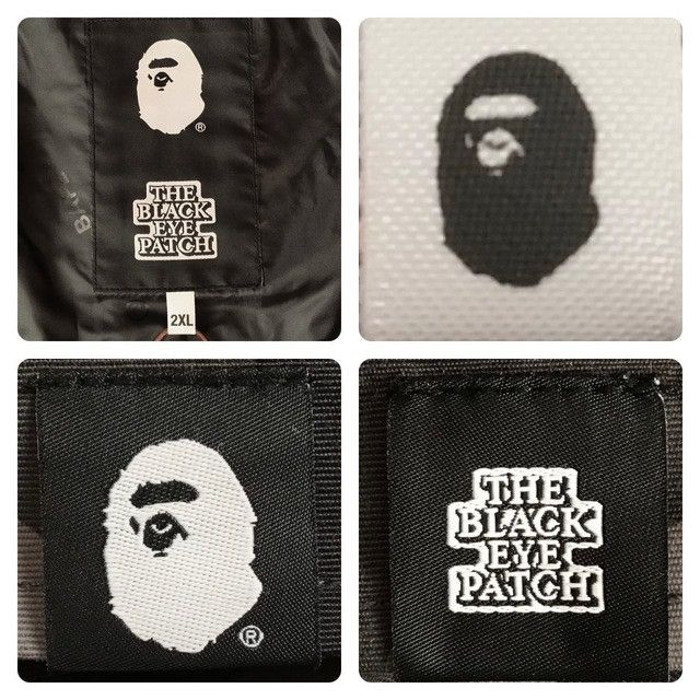 Bape Black Eye Patch × BAPE camo hoodie snowboard jacket APE 2XL Size US XXL / EU 58 / 5 - 8 Thumbnail