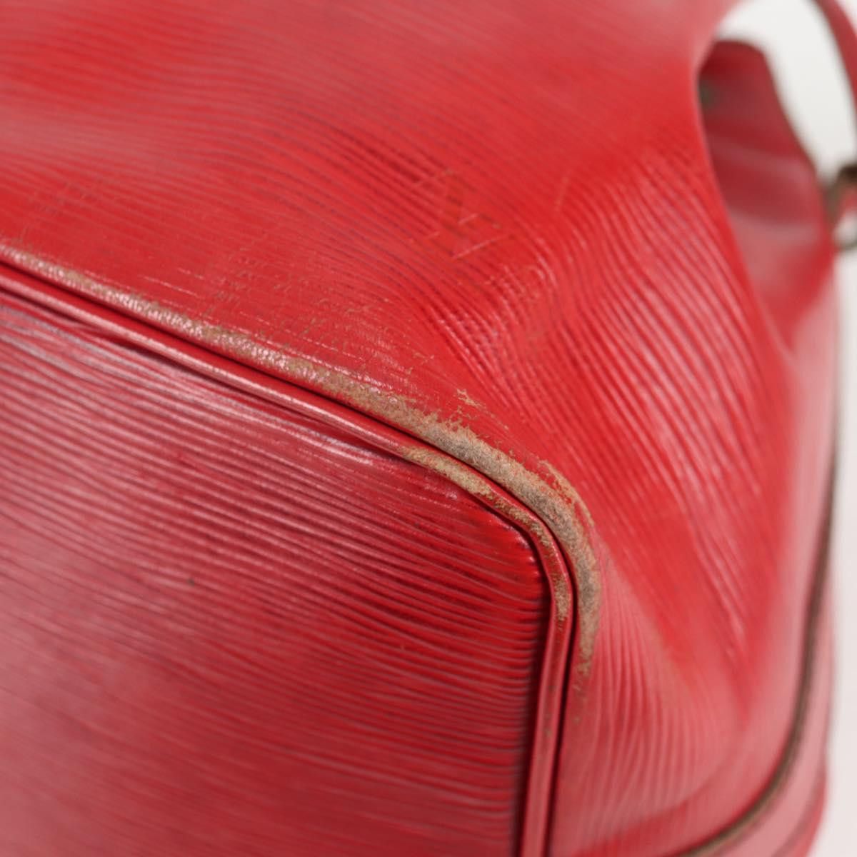 Louis Vuitton LOUIS VUITTON Epi Petit Noe Shoulder Bag Red M44107 Size ONE SIZE - 15 Thumbnail