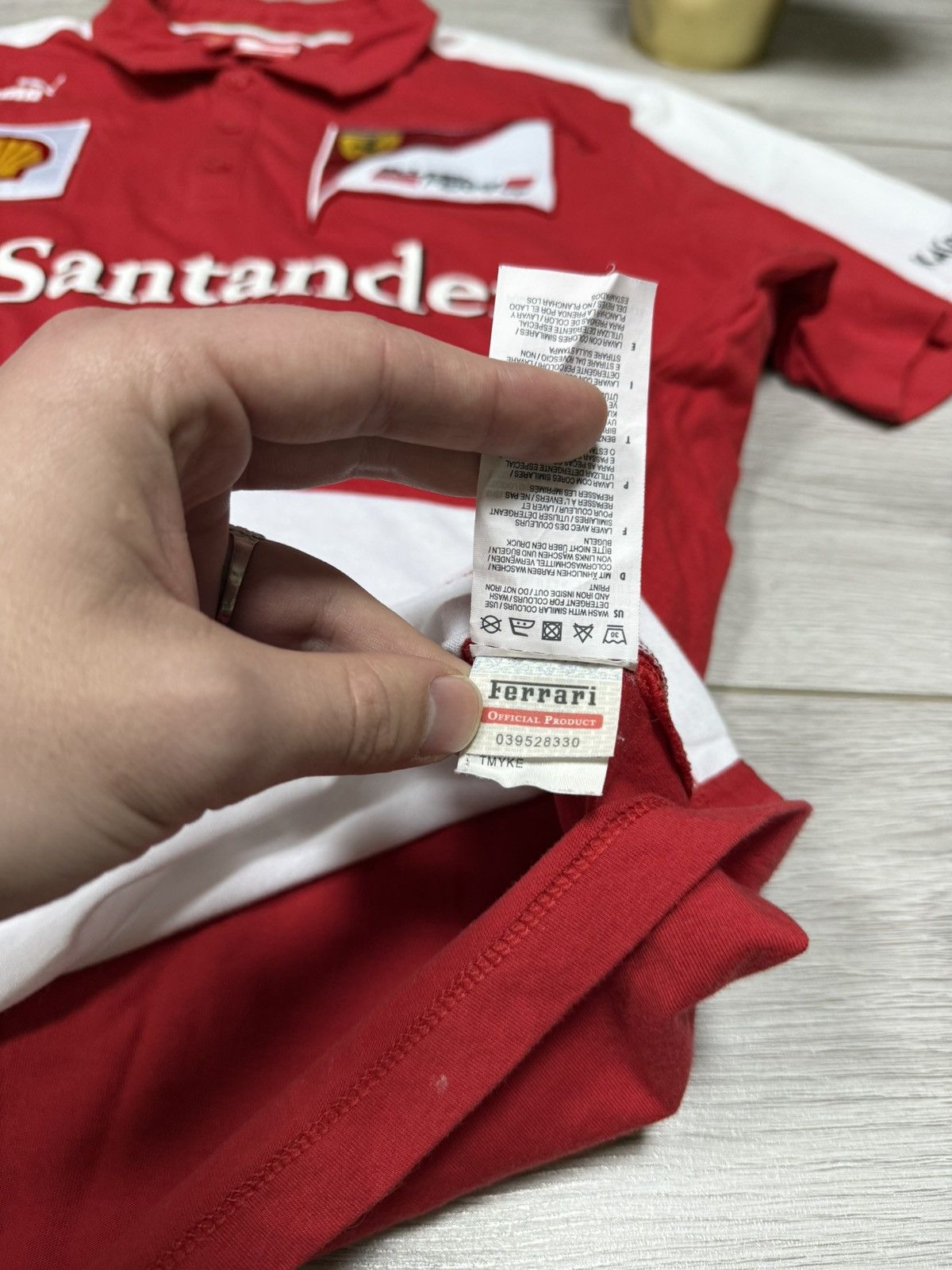 Puma Puma Ferrari Santander scuderia shell polo shirt Size US M / EU 48-50 / 2 - 8 Thumbnail