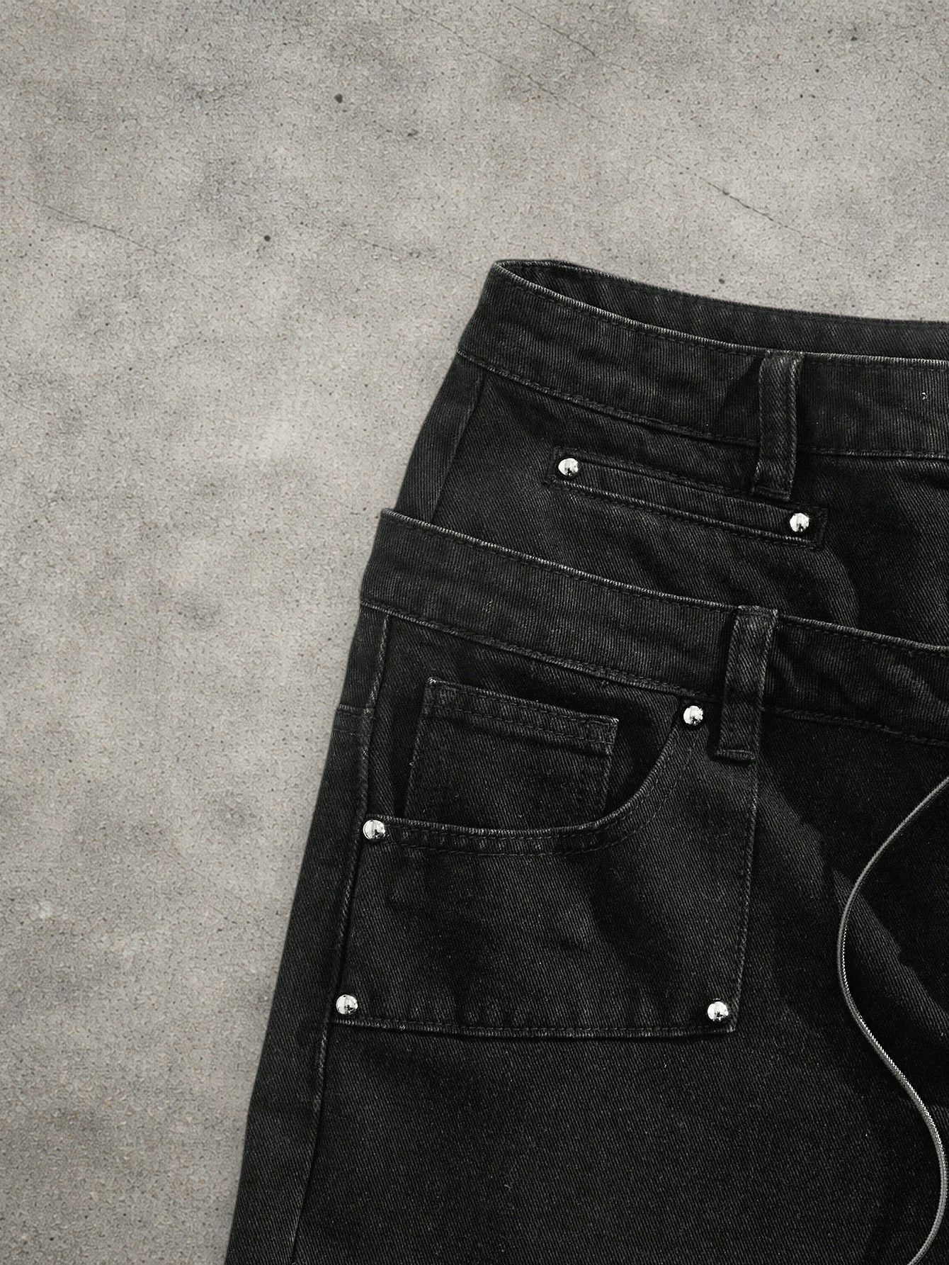 Japanese Brand Opium goth jeans Size US 32 / EU 48 - 4 Thumbnail