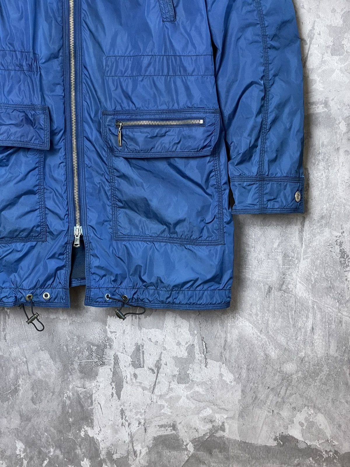 Versace × Vintage Vintage Versace Collection Nylon Jacket Coat Size US L / EU 52-54 / 3 - 4 Thumbnail