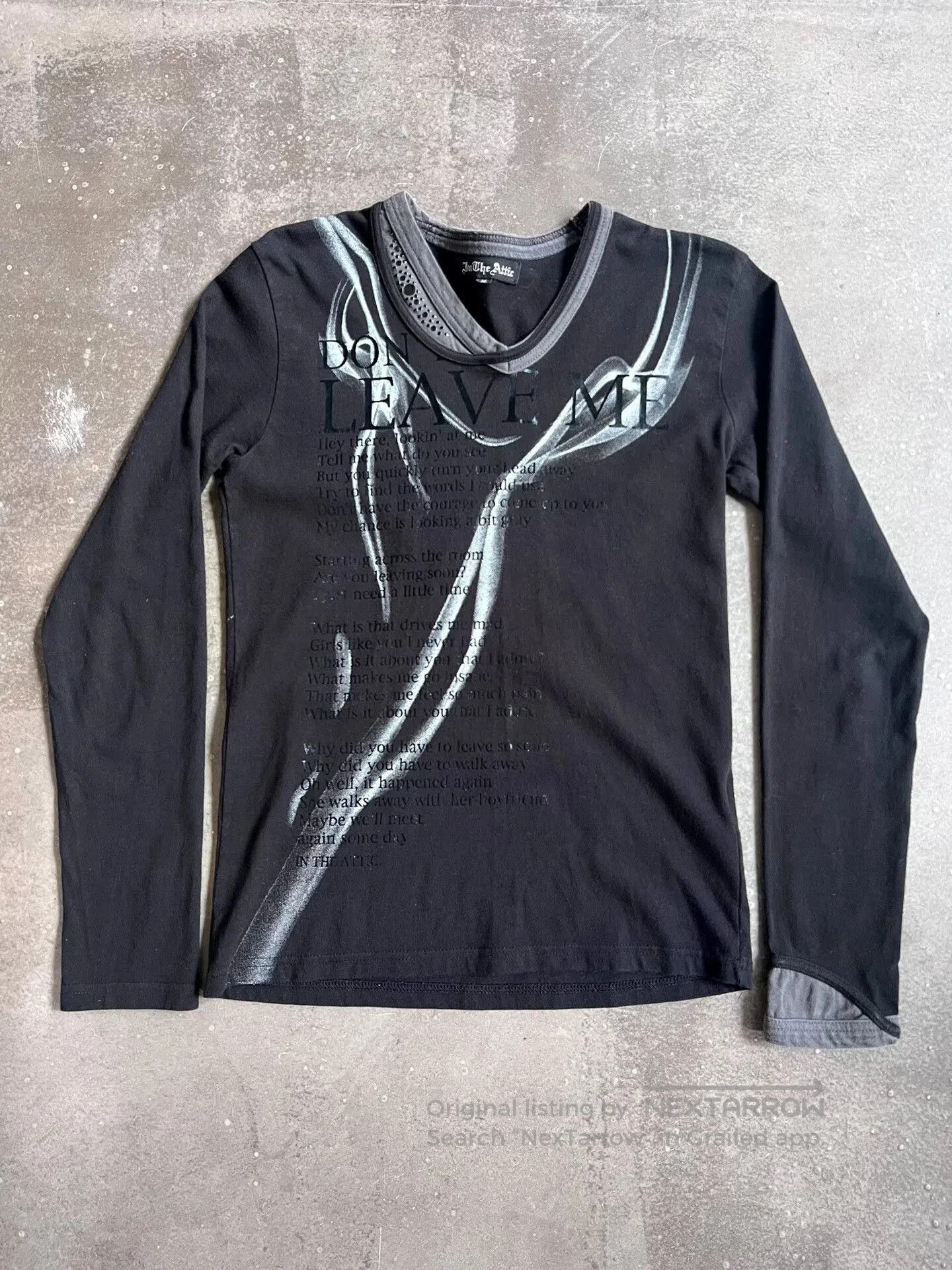 In The Attic In The Attic Long Sleeve Graphic Top. Size M / US 6-8 / IT 42-44 - 1 Thumbnail