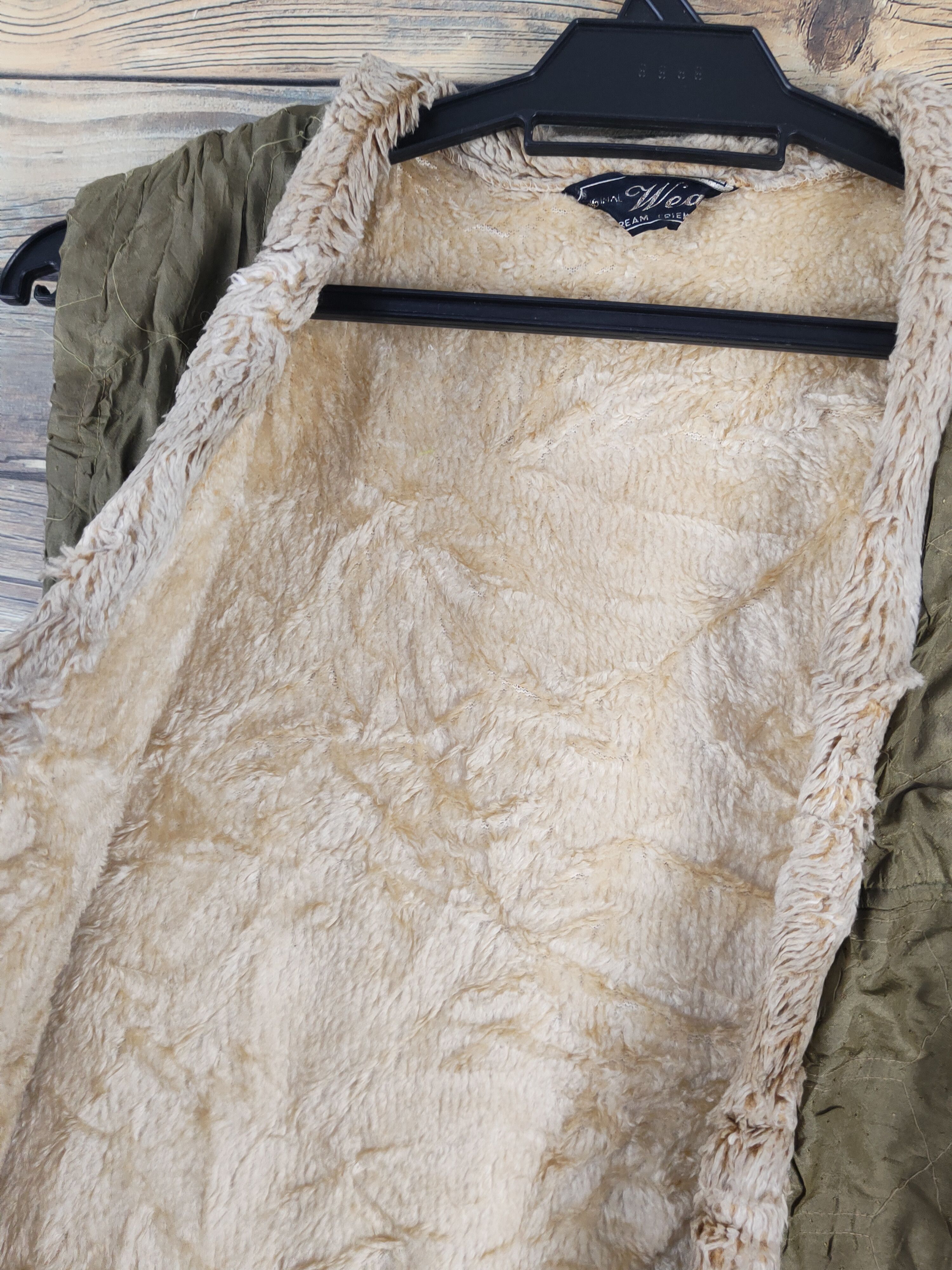 Japanese Brand × Vintage Vintage "Dream Friend"Japanese Brand Olive Fur Mohair Vests Size US M / EU 48-50 / 2 - 3 Thumbnail