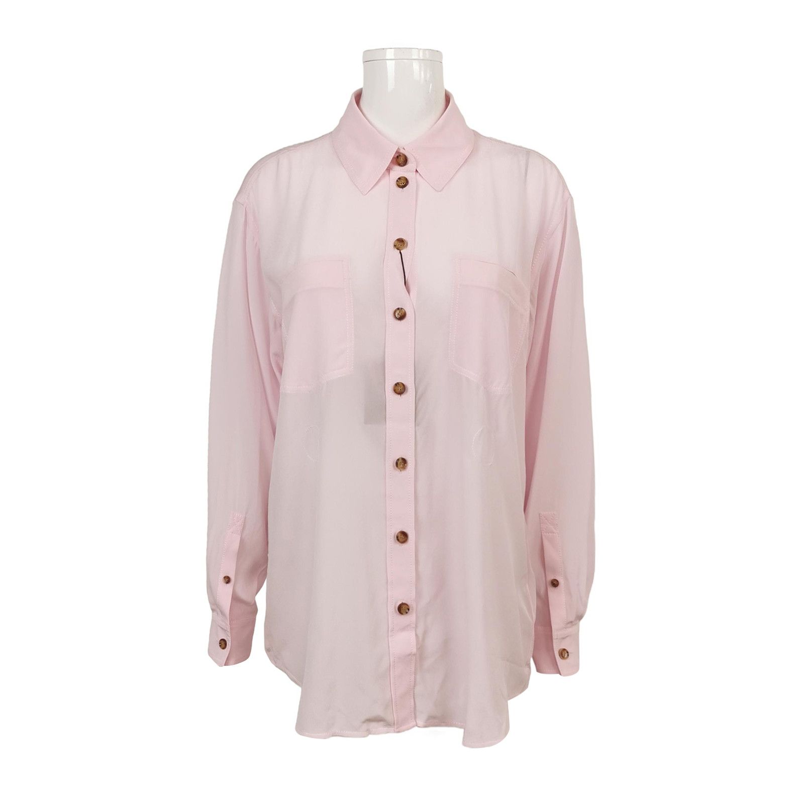 Burberry Burberry Women s Button Ups Size S / US 4 / IT 40 - 1 Thumbnail