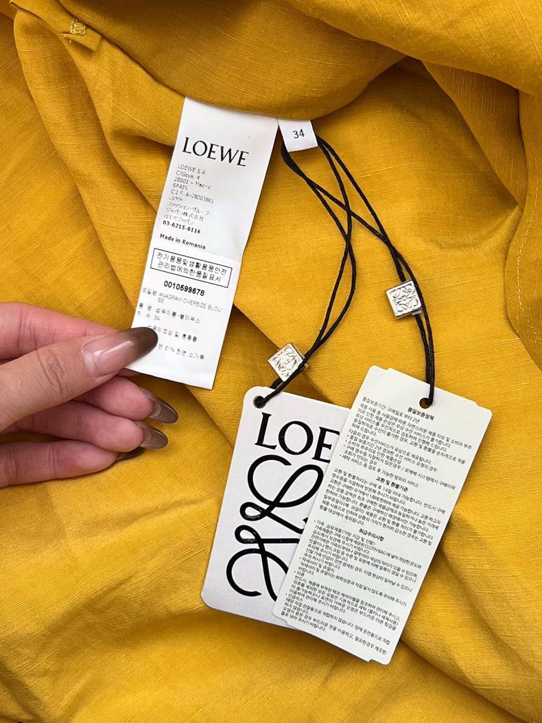 Loewe LOEWE Yellow ginger polychrome shirt Size XXS / US 00 / IT 34 - 5 Thumbnail