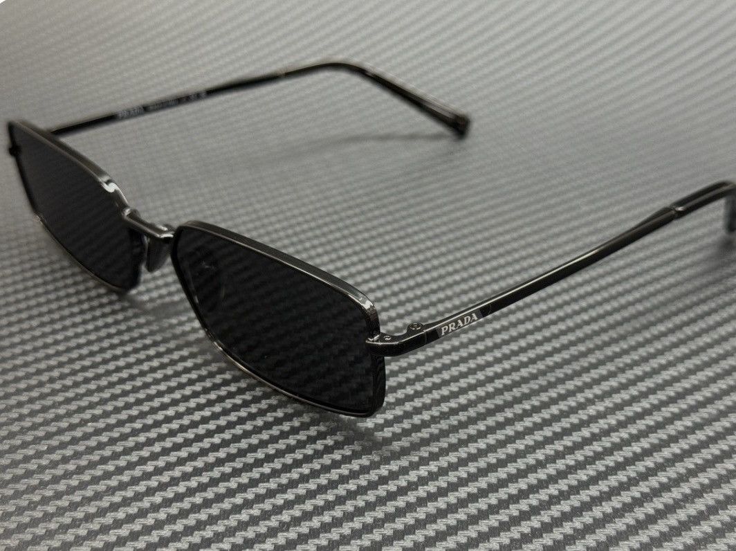 Prada PRADA - PR A60S black/black sunglasses y2k matrix Size ONE SIZE - 9 Thumbnail