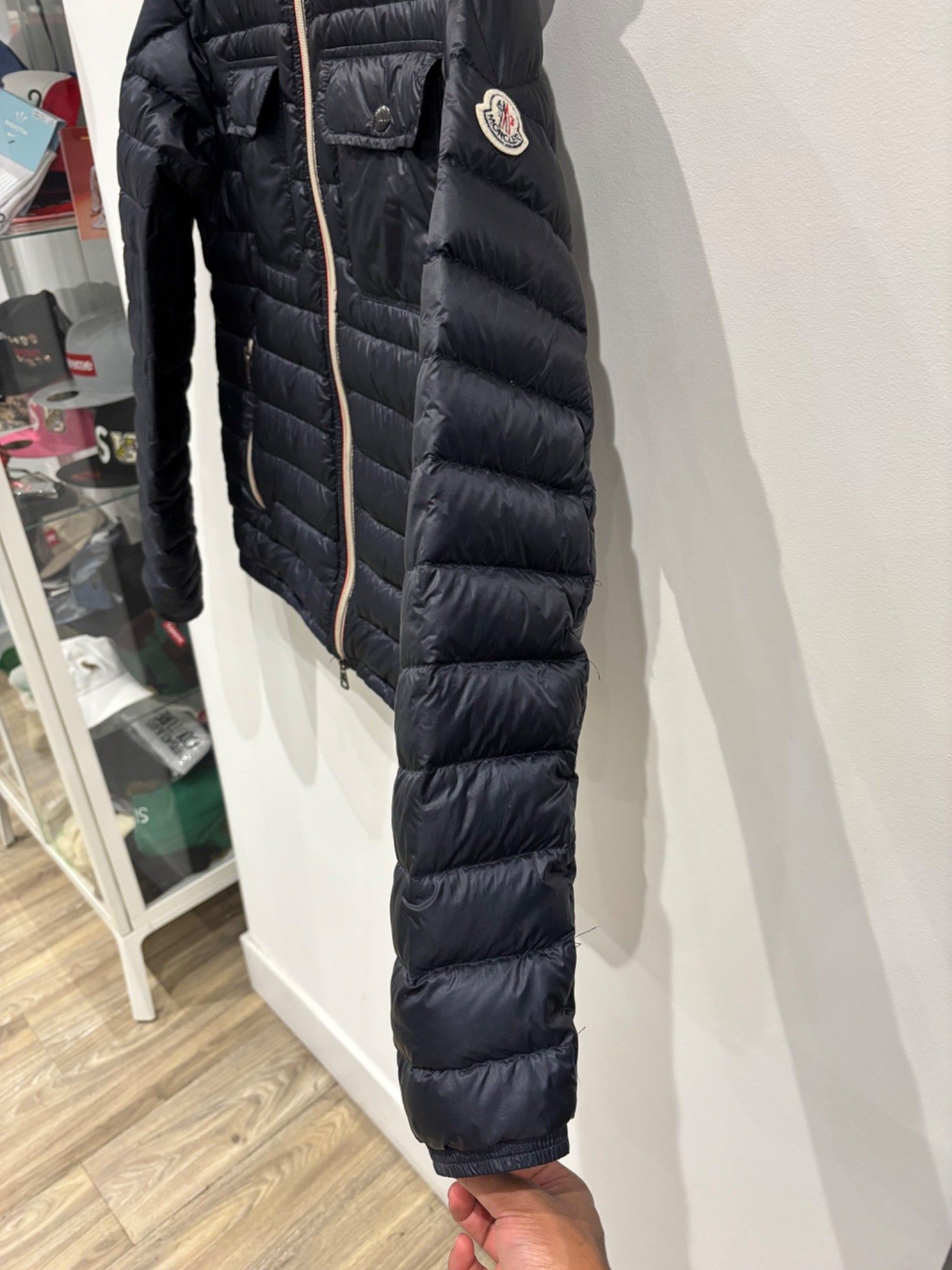 Moncler Moncler Navy Douret Hooded Down Puffer Jacket Size US XS / EU 42 / 0 - 3 Thumbnail