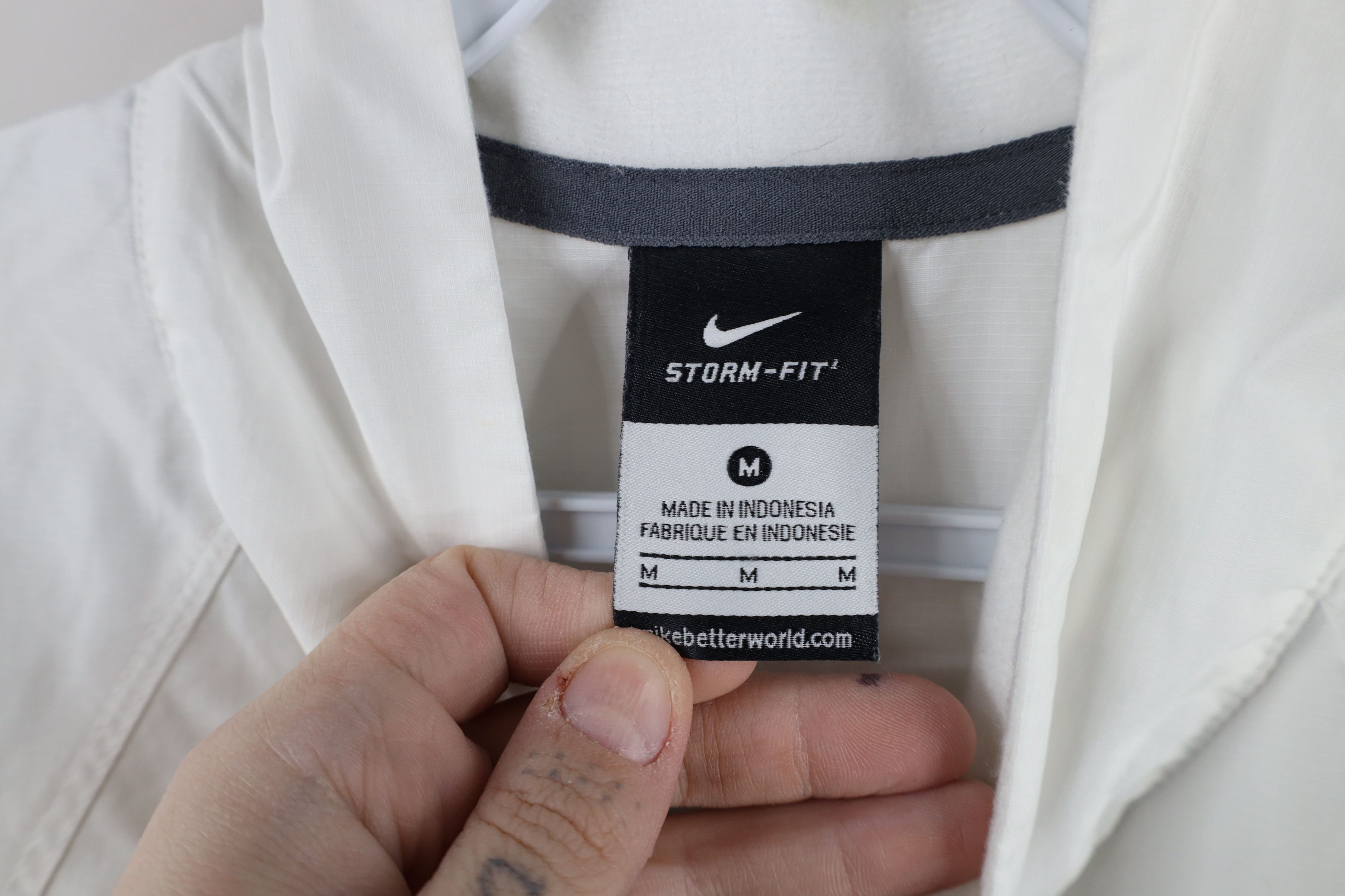 Nike × Vintage Nike Fit Iowa State University Half Zip Pullover Rain Jacket Size US M / EU 48-50 / 2 - 10 Thumbnail