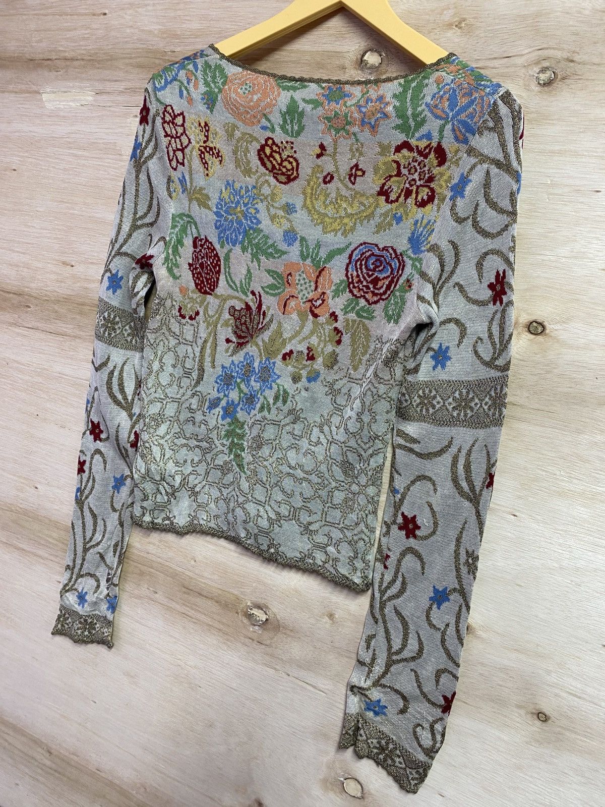 Kenzo Vintage Kenzo cardigan full hand made Size M / US 6-8 / IT 42-44 - 18 Thumbnail