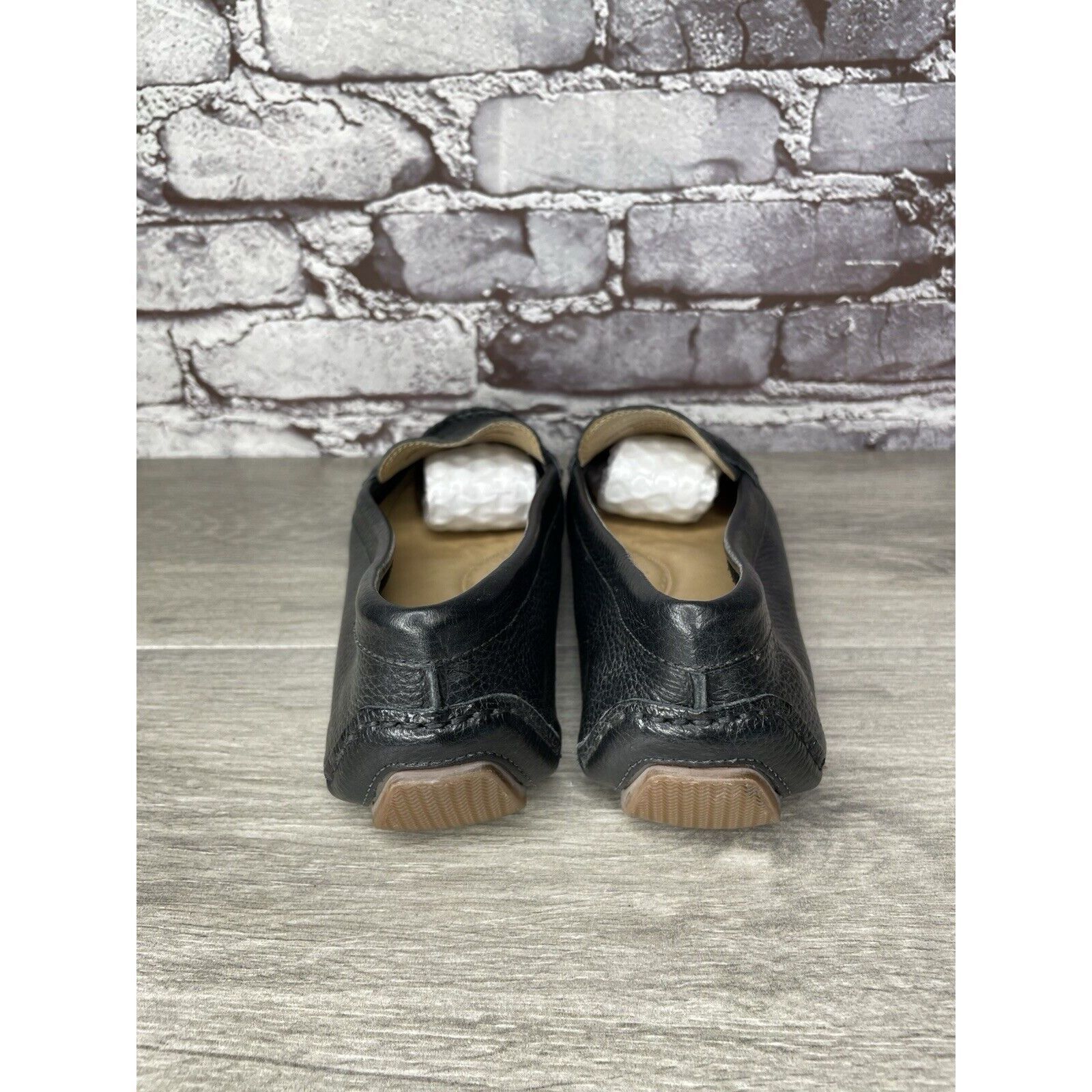 Bass G.H. Bass & Co. Bass Reese Black Leather Driving Loafers Wom Size US 9.5 / IT 39.5 - 13 Thumbnail