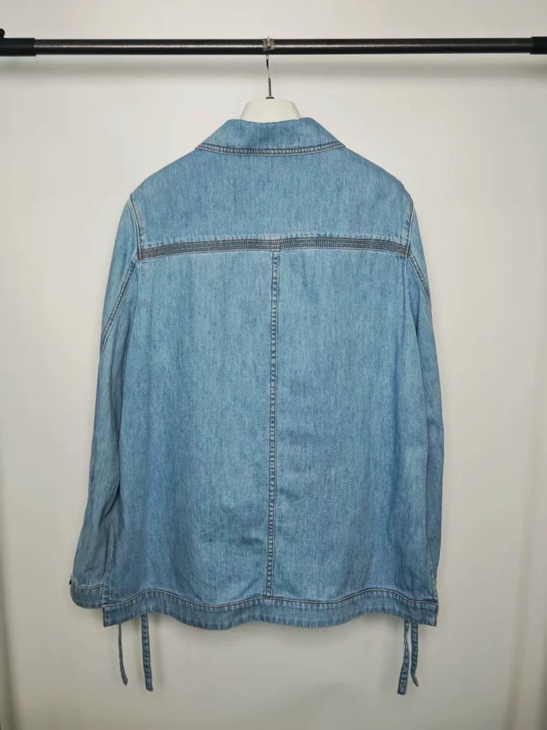 Loewe LOEWE Light blue denim jacket Size 4XL / US 24-26 - 2 Thumbnail