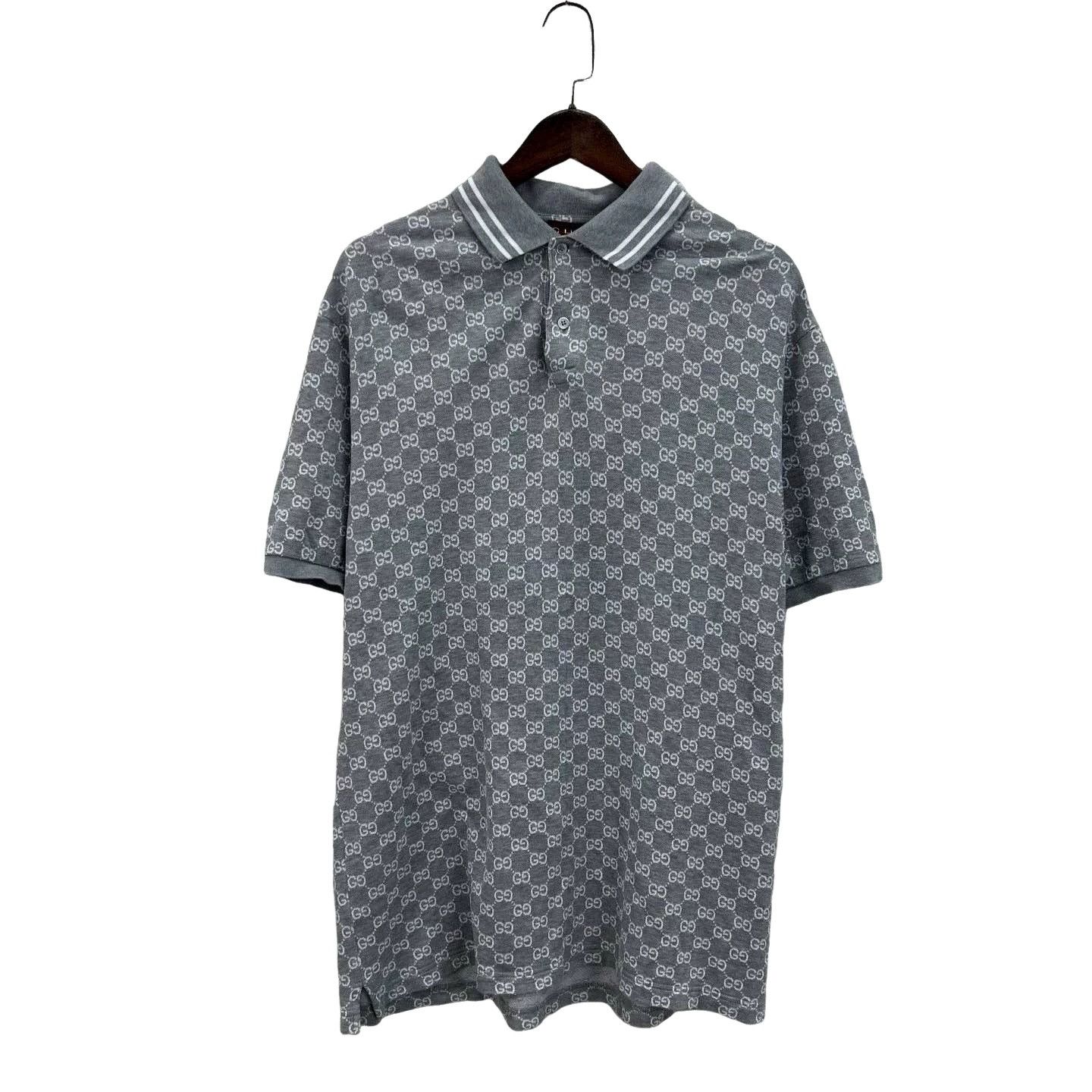 Gucci Gucci GG Monogram Polo Size L Size US L / EU 52-54 / 3 - 1 Thumbnail