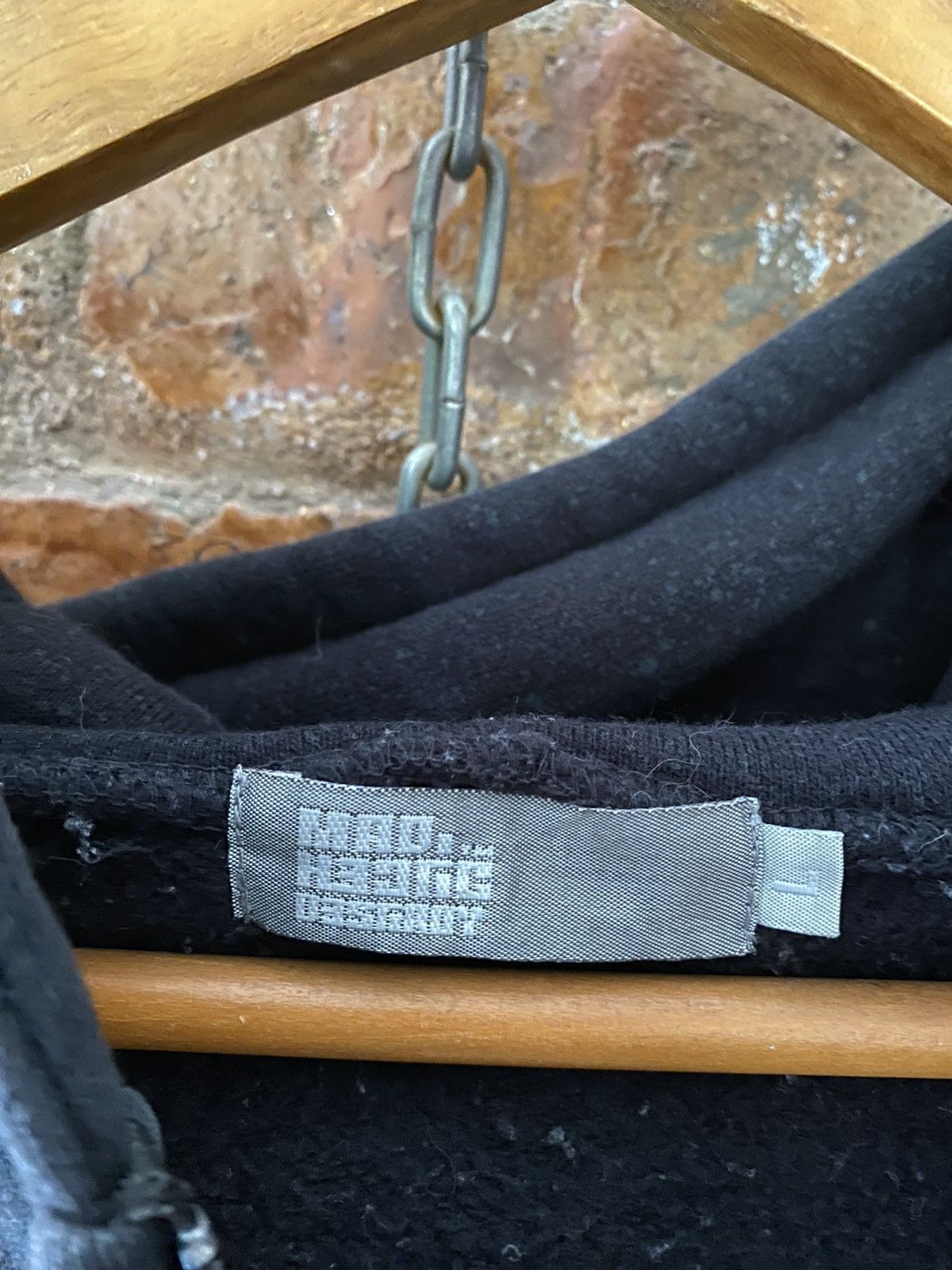 MasterPiece AW2003 Real Mad Hectic Back repeat logo heavy hoodie Size US L / EU 52-54 / 3 - 11 Thumbnail