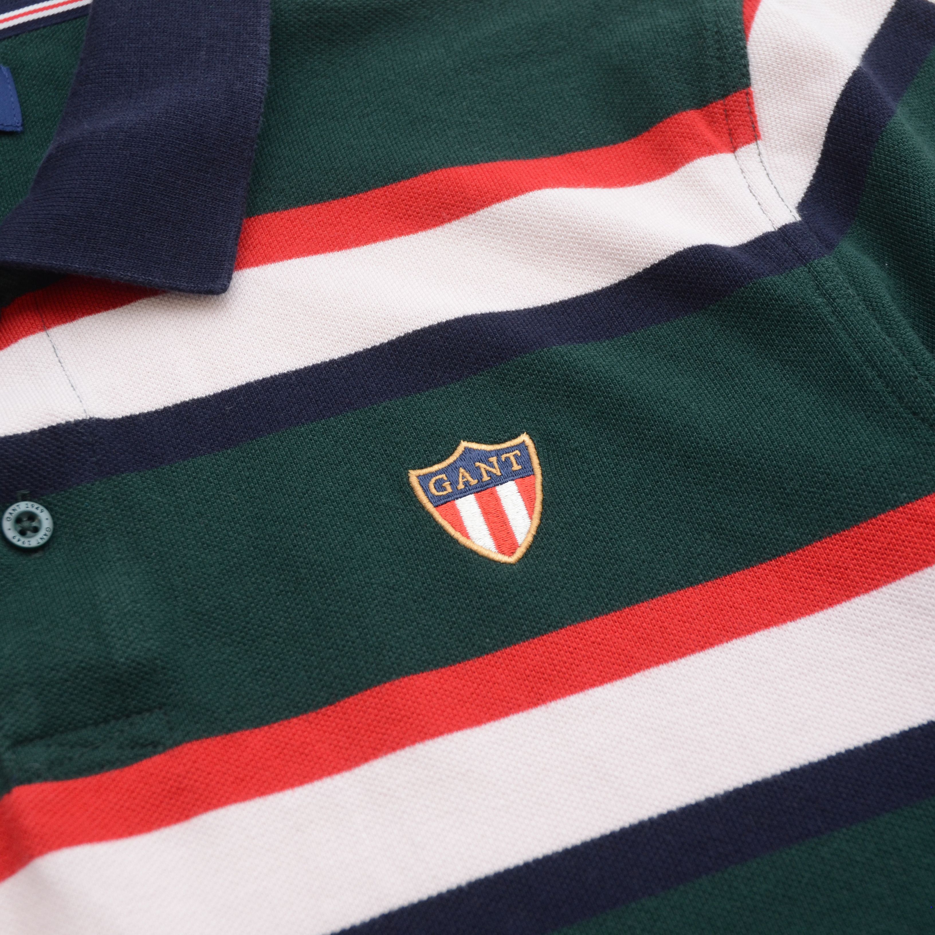 Gant Gant Polo Shirt Men’s Size M-L Stripe Casual Designer Size US M / EU 48-50 / 2 - 4 Thumbnail