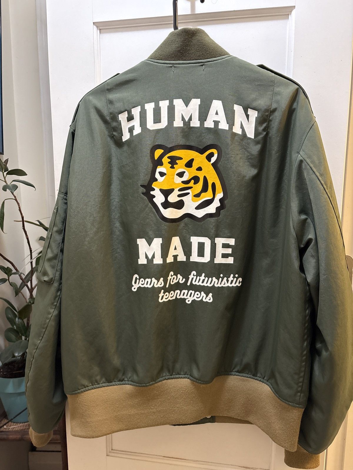 Human Made Human Made Bomber Jacket Olive Drab Size US XL / EU 56 / 4 - 5 Thumbnail