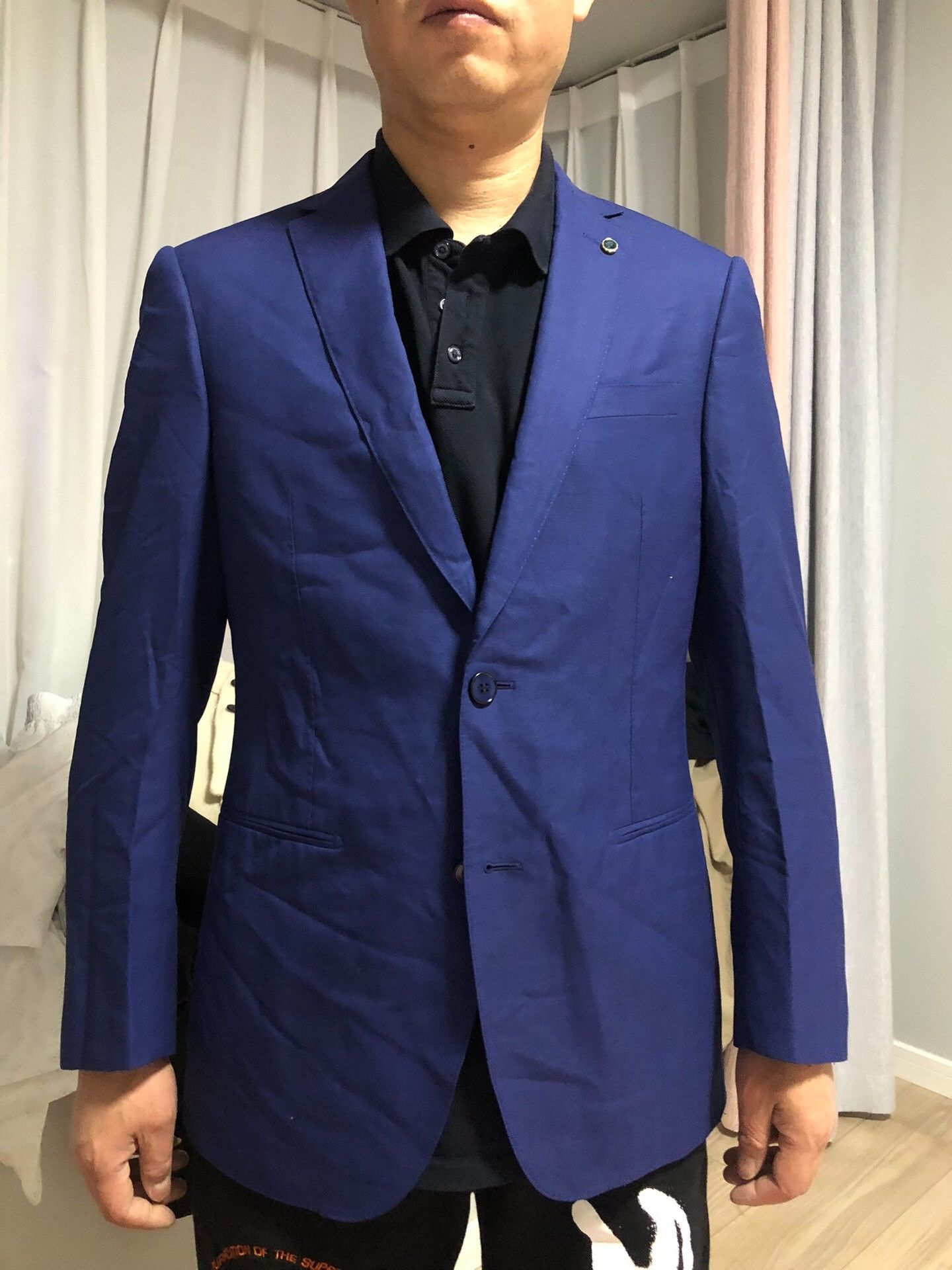 Other Erdos Wool Silk Blend Formal Blazer Size US M / EU 48-50 / 2 - 1 Thumbnail