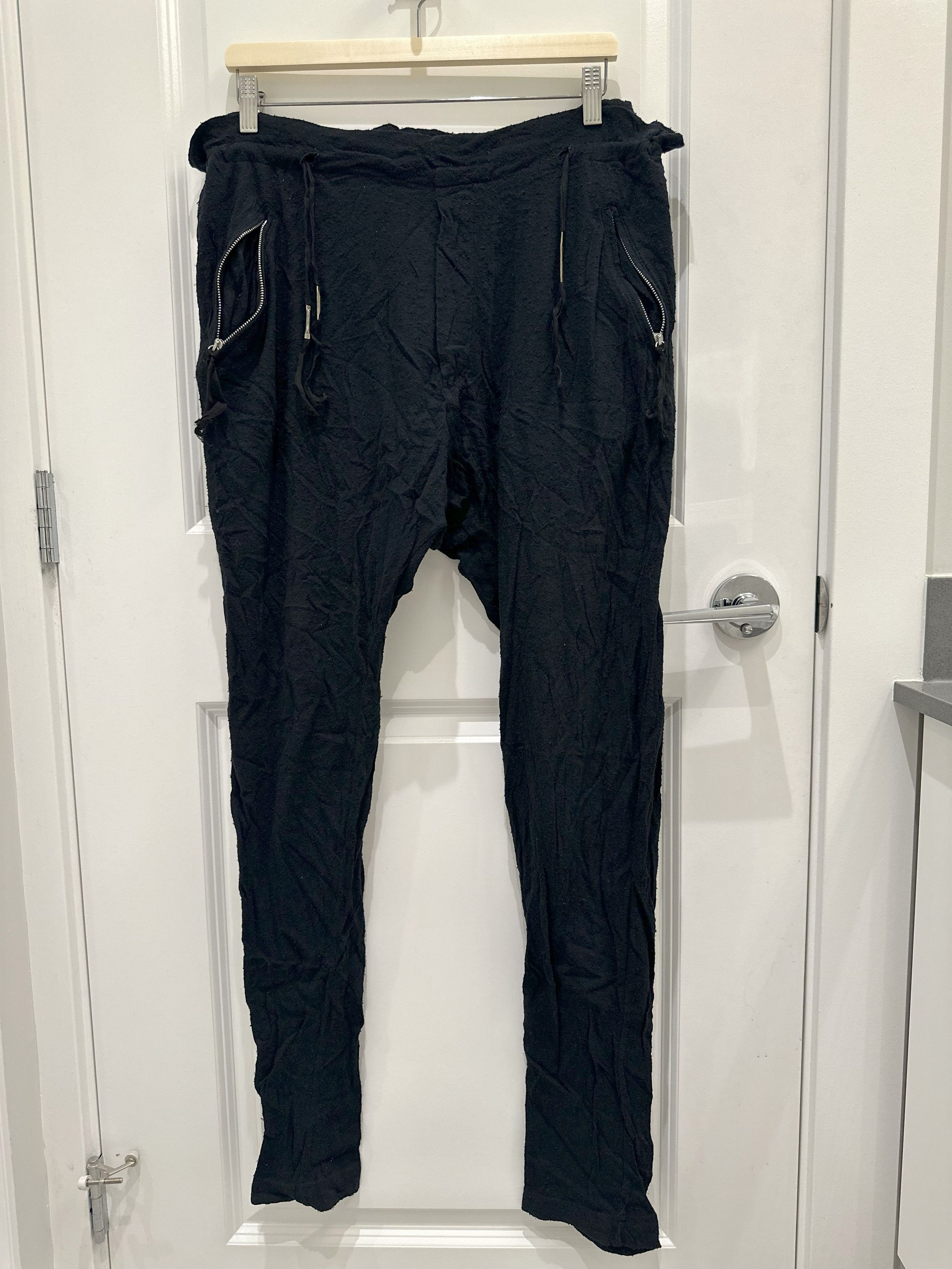 Damir Doma Textured Cotton Trousers Size US 32 / EU 48 - 7 Thumbnail