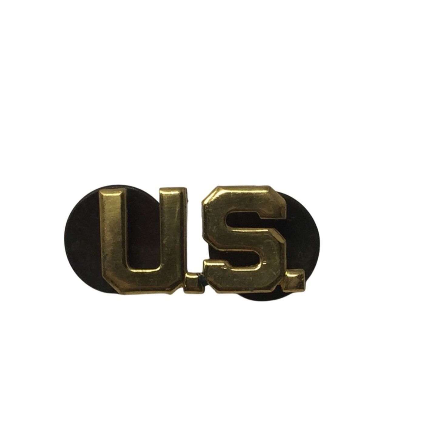 Other Vintage Military Army U.S. Officer Collar Insignia Gold Tone Size ONE SIZE - 1 Thumbnail