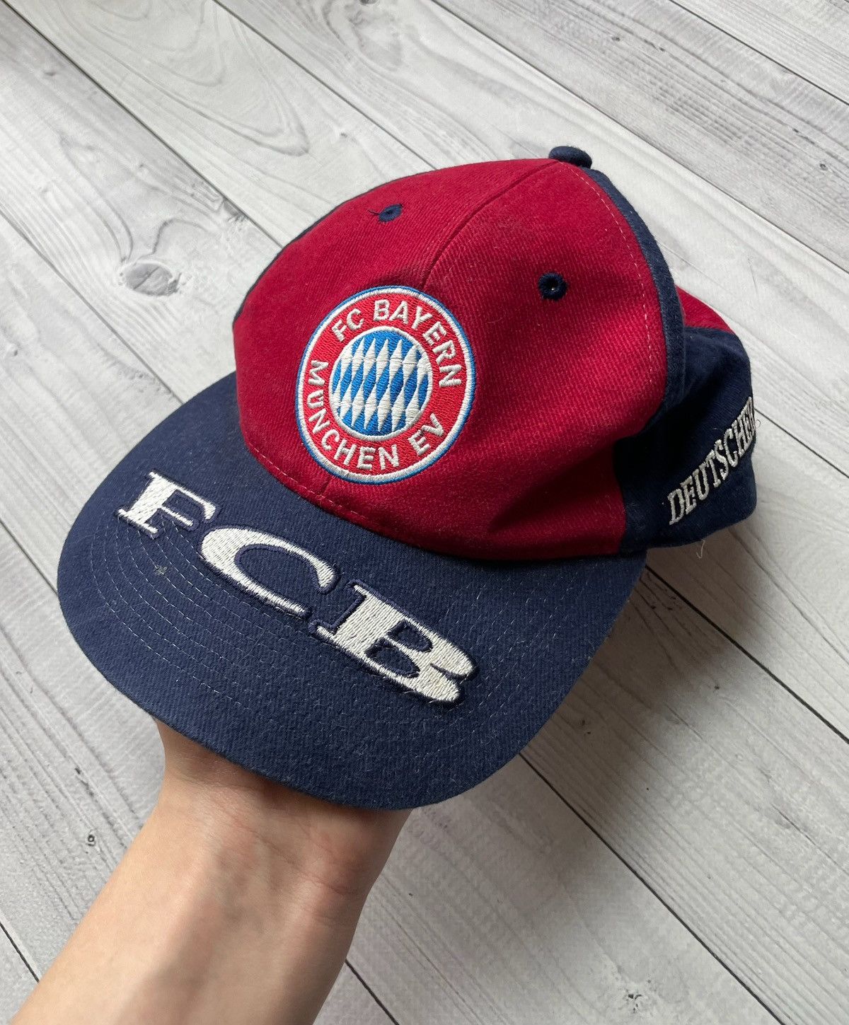 Vintage Vintage Bayern Munich FCB soccer cap rare retro Size ONE SIZE - 1 Thumbnail