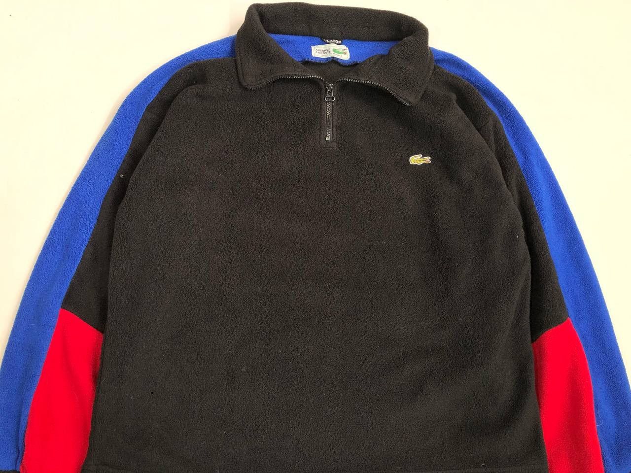 Lacoste × Vintage Vintage Lacoste Fleece Made in France Size US XL / EU 56 / 4 - 4 Thumbnail