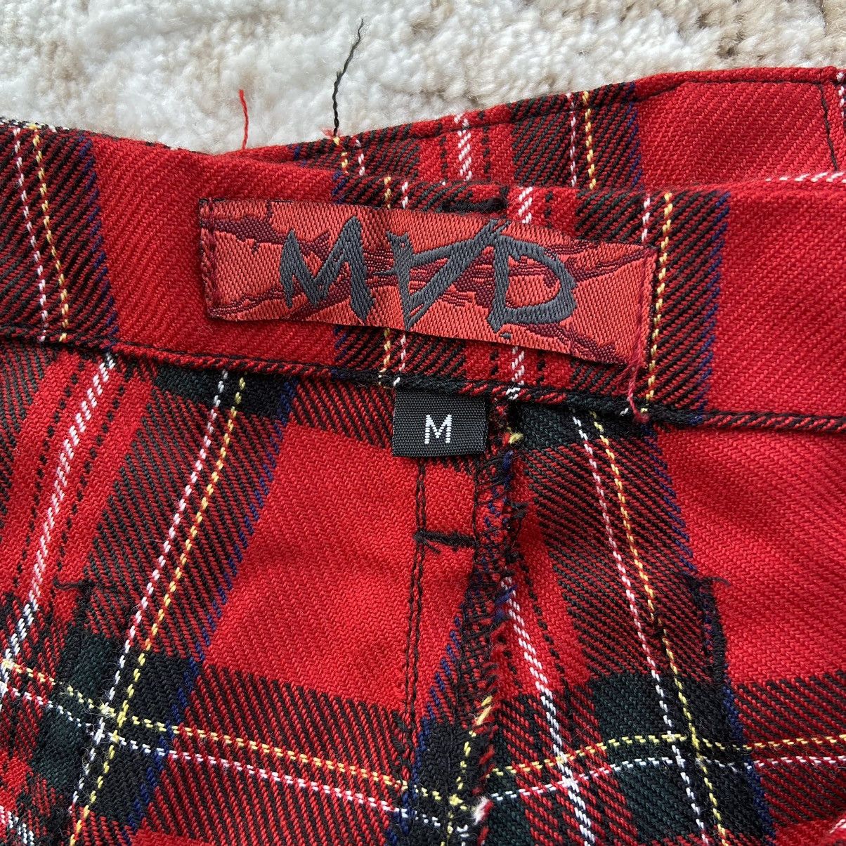 Japanese Brand × Seditionaries 90's Mad Punk Seditionaries Tartan Bondage Pants Size US 29 - 7 Thumbnail