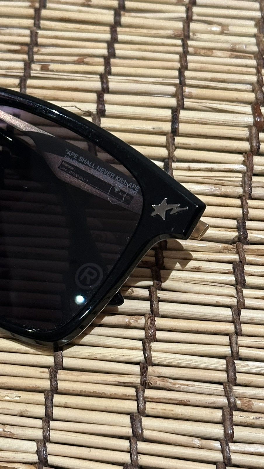 Bape SHARK SUBGLASSES BK Size ONE SIZE - 3 Thumbnail
