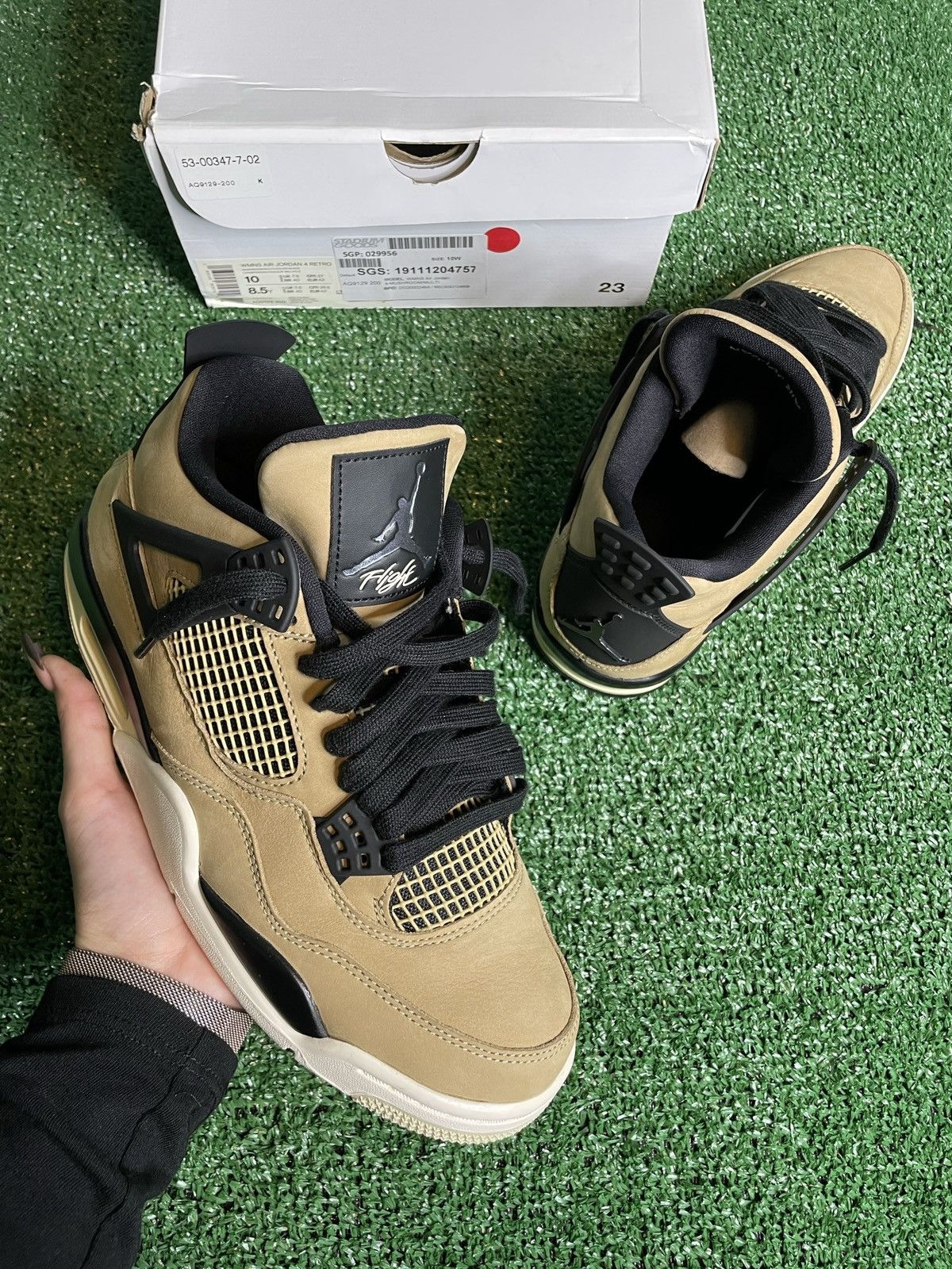 Jordan Brand Air Jordan 4 “Fossil” Size US 10 / IT 40 - 5 Thumbnail