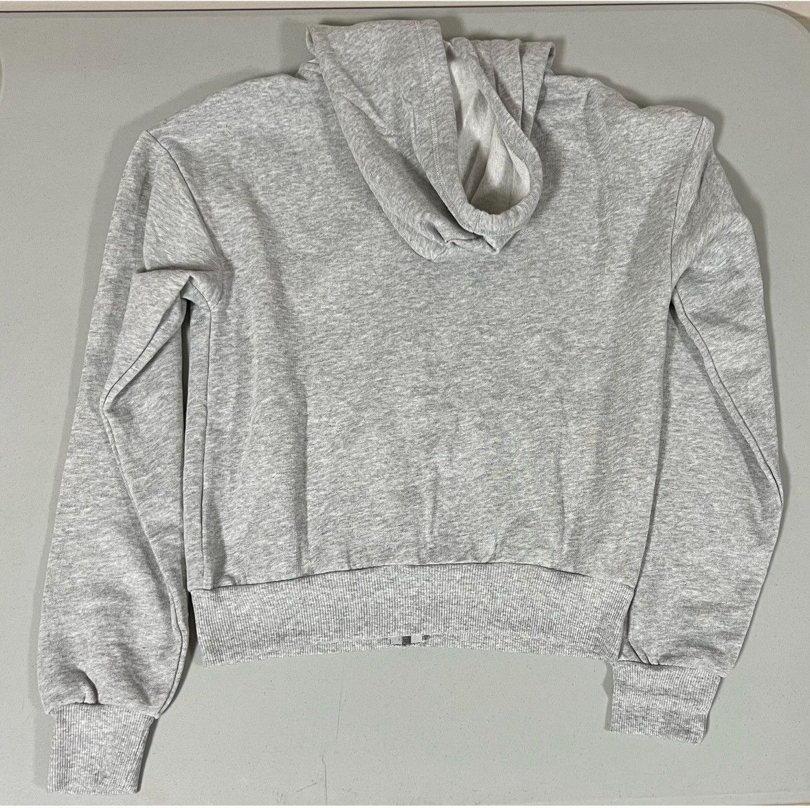 Vintage SO Heather Gray Grey Zipper Sweater Sweatshirt Hoodie XS 🩶 Size XS / US 0-2 / IT 36-38 - 3 Thumbnail