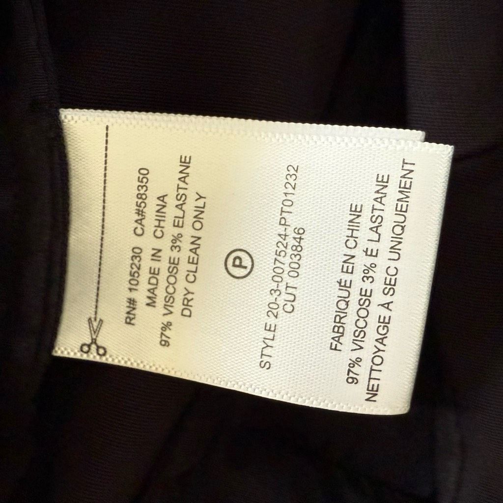 Equipment Equipment Femme Black High Waisted Belted Taper Trousers $32 Size 26" / US 2 / IT 38 - 7 Thumbnail
