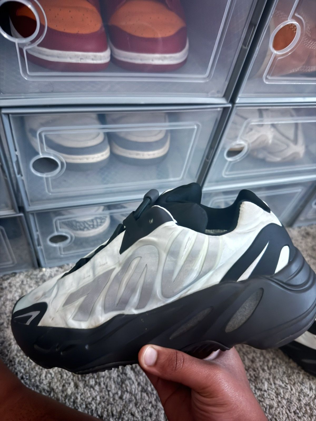 Yeezy Adidas Yeezy Boost 700 MNVN ‘Blue Tint’ Size US 7 / EU 40 - 5 Thumbnail