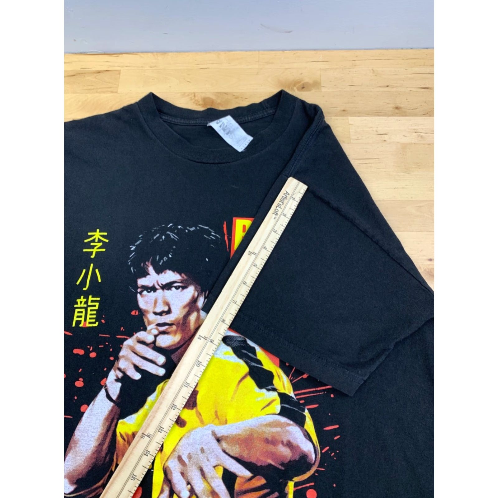 Lee Bruce Lee Shirt Mens L Black Kung Fu Martial Arts Fighting 12750 Size US L / EU 52-54 / 3 - 6 Thumbnail