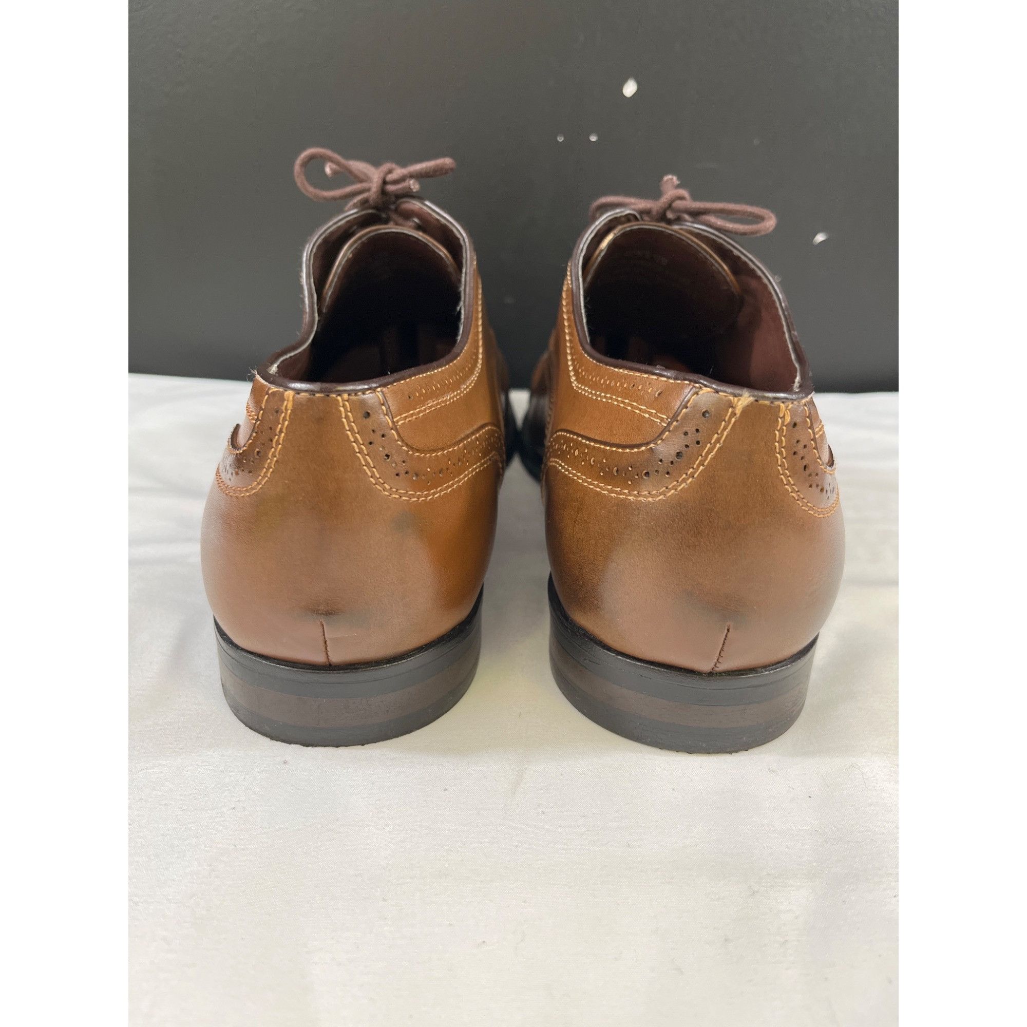 Giorgio Brutini Giorgio Brutini Men's Brown Shoes/Oxfords Size 12M SKU 5800 Size US 12 / EU 45 - 4 Thumbnail