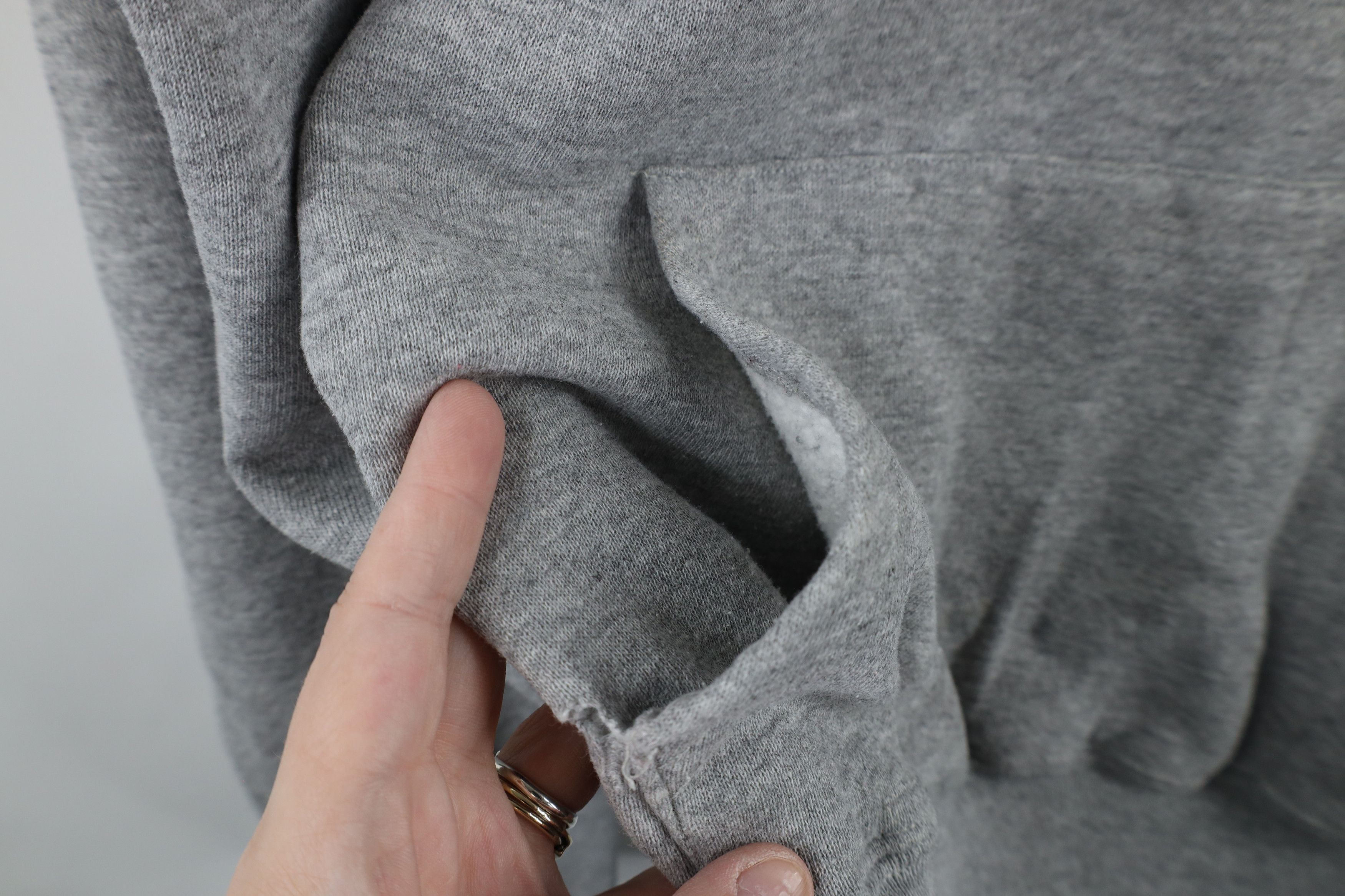 Vintage Vintage 90s Bowling Green State University Hoodie Gray USA Size US XL / EU 56 / 4 - 6 Thumbnail