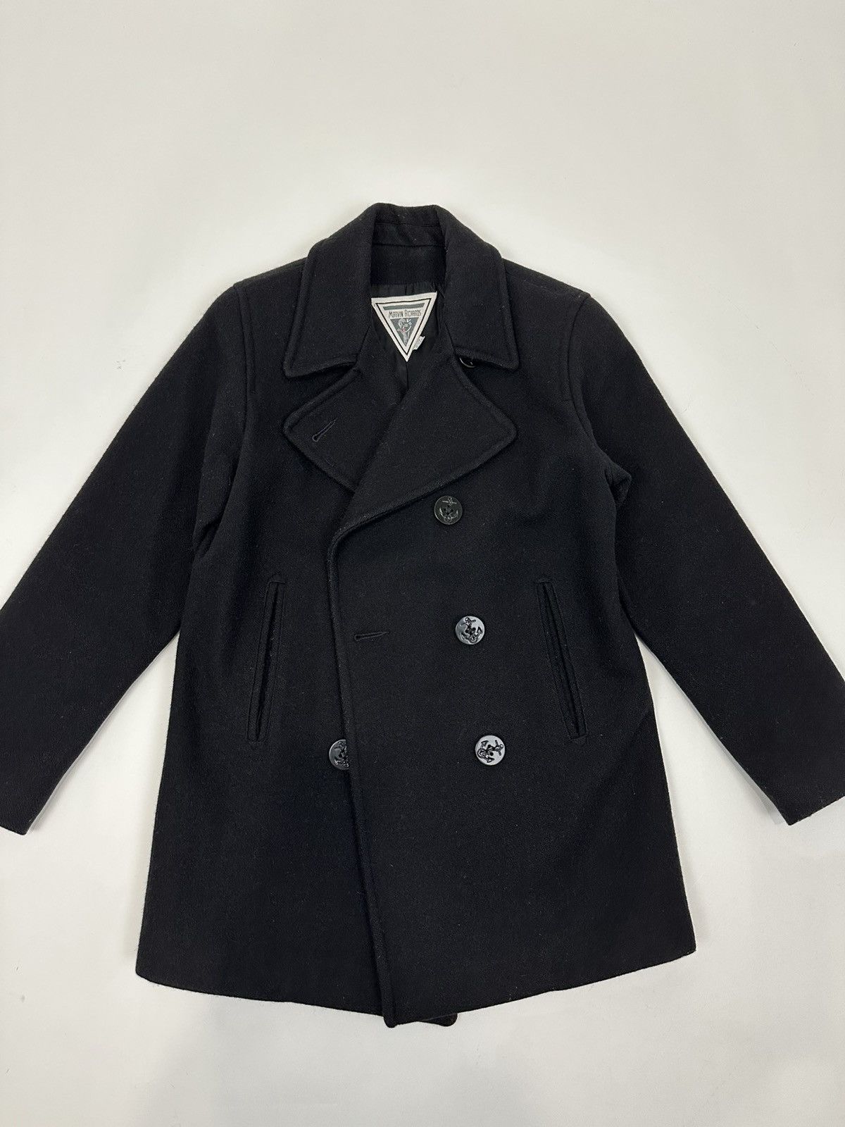 Vintage Vintage Wool Peacoat Size S / US 4 / IT 40 - 2 Thumbnail