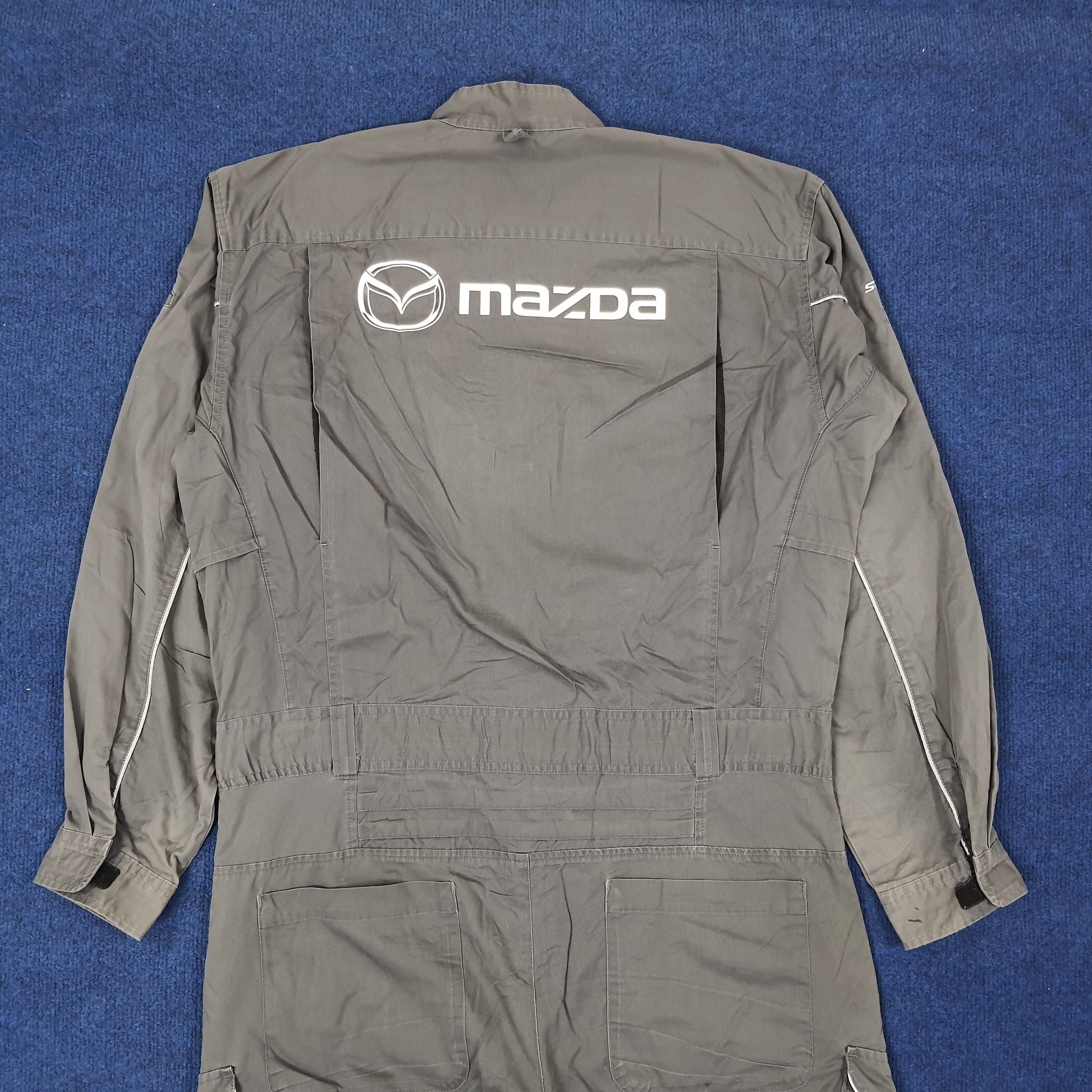 Vintage Mazda Japan Motorsports Workwear Coverall C240N6
