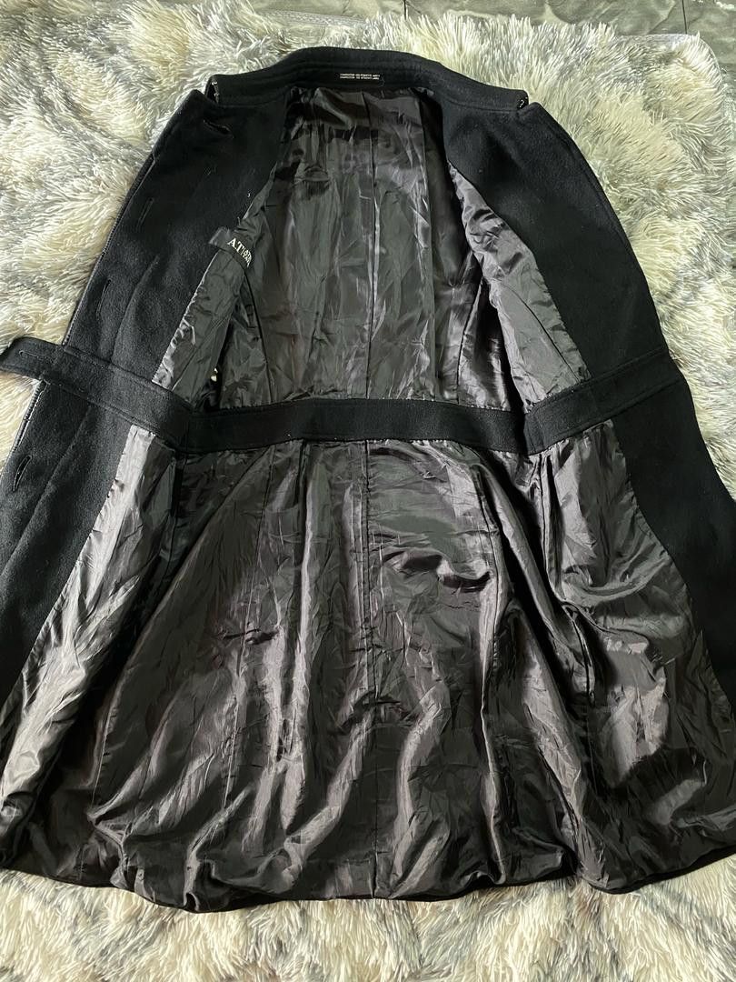 ATSURO TAYAMA Very Nice👺 Atsura Tayama Wool Trech Coat Size S / US 4 / IT 40 - 5 Thumbnail
