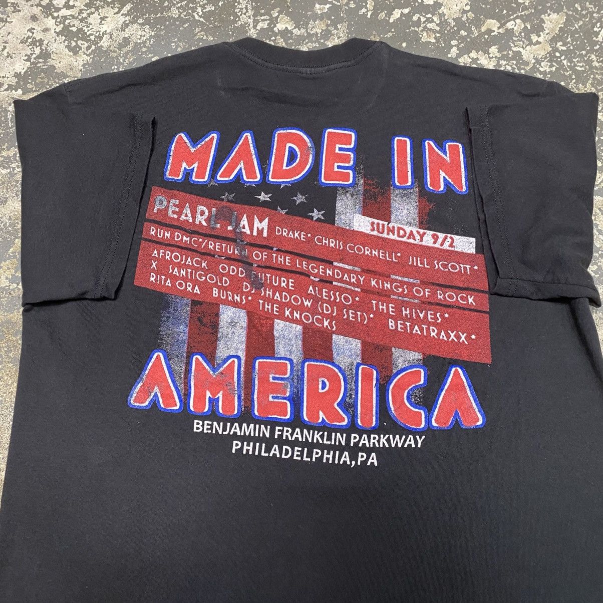 Rap Tees × Vintage Vintage Made in America Festival Jay Z Drake Lil Scott Rap Size US M / EU 48-50 / 2 - 6 Thumbnail