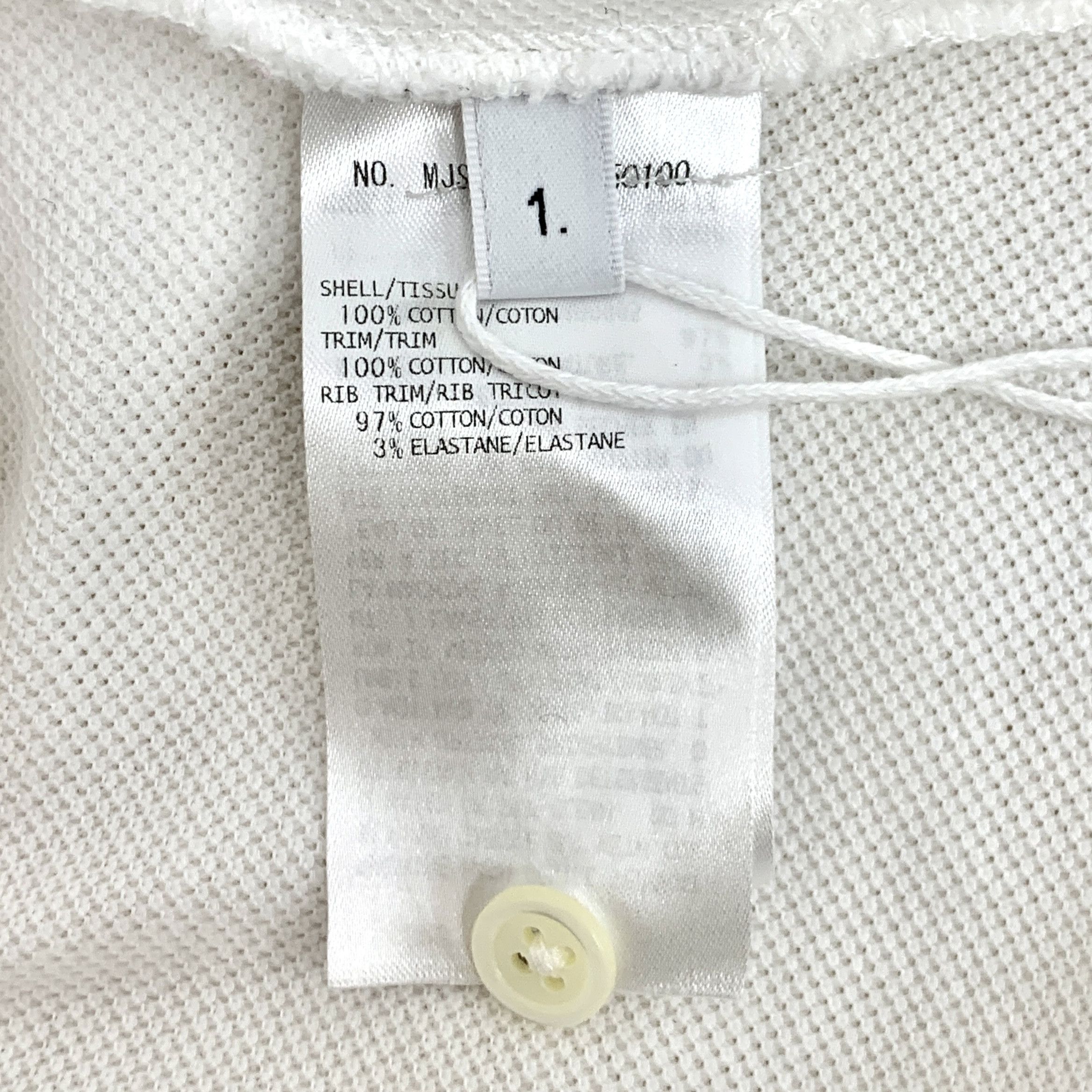 Thom Browne Thom Browne White Striped Cotton Tee (Size 1) Size US S / EU 44-46 / 1 - 3 Thumbnail