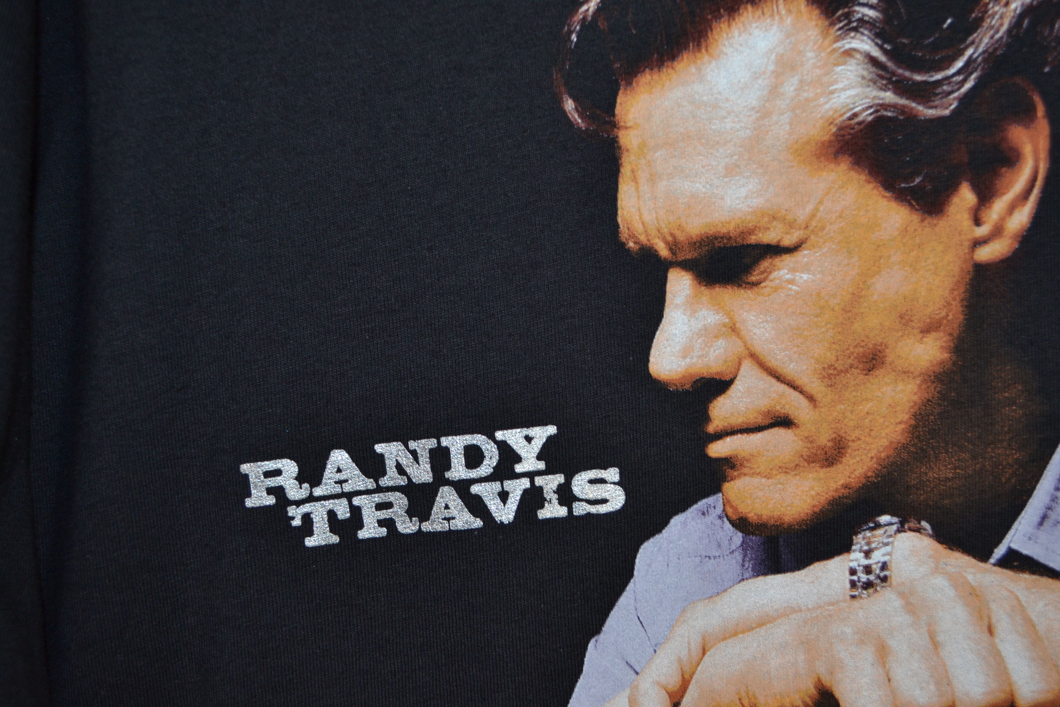Band Tees Randy Travis 25 Year Anni Genuine Country Concert Tour XL Size US XL / EU 56 / 4 - 3 Thumbnail