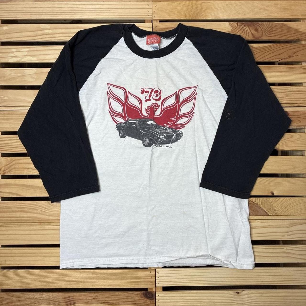 Delta Vintage Pontiac Firebird Raglan Muscle Car Tee Size Large | Grailed