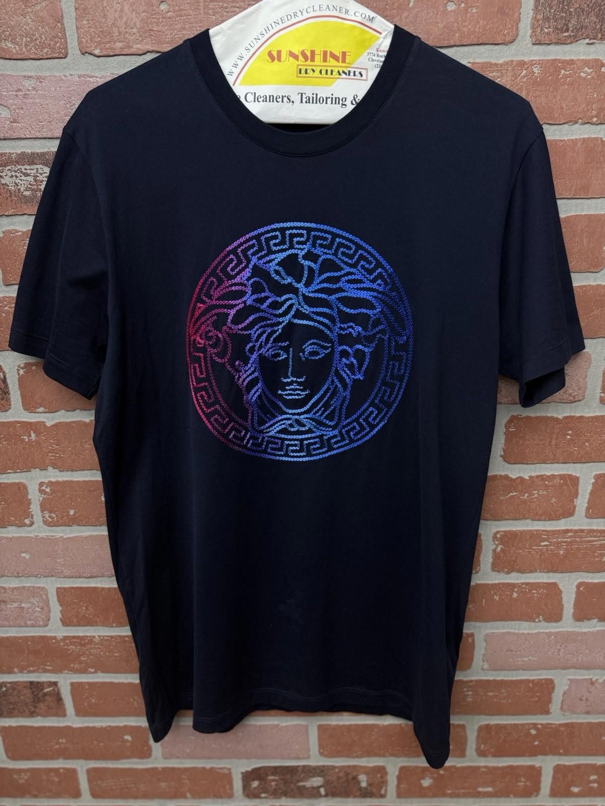 Versace Versace Men's Short Sleeve T-Shirt Size Small Colorful Tee Size US S / EU 44-46 / 1 - 1 Thumbnail