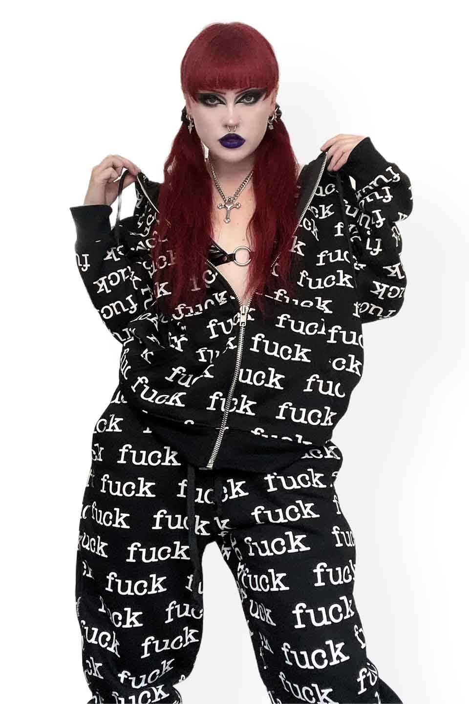 Lip Service New Lip Service Unisex Fuck Hoodie Size US L / EU 52-54 / 3 - 3 Thumbnail