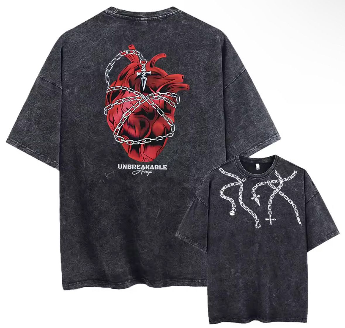 Japanese Brand Y2K Vintage Hunter x Hunter Washed Short Sleeve T-Shirt Size US M / EU 48-50 / 2 - 1 Thumbnail