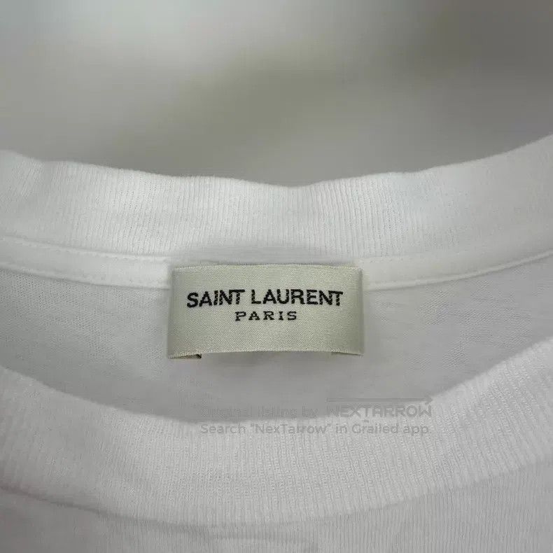 Saint Laurent Paris Saint Laurent Paris Distressed Short Sleeve i Size US M / EU 48-50 / 2 - 3 Thumbnail