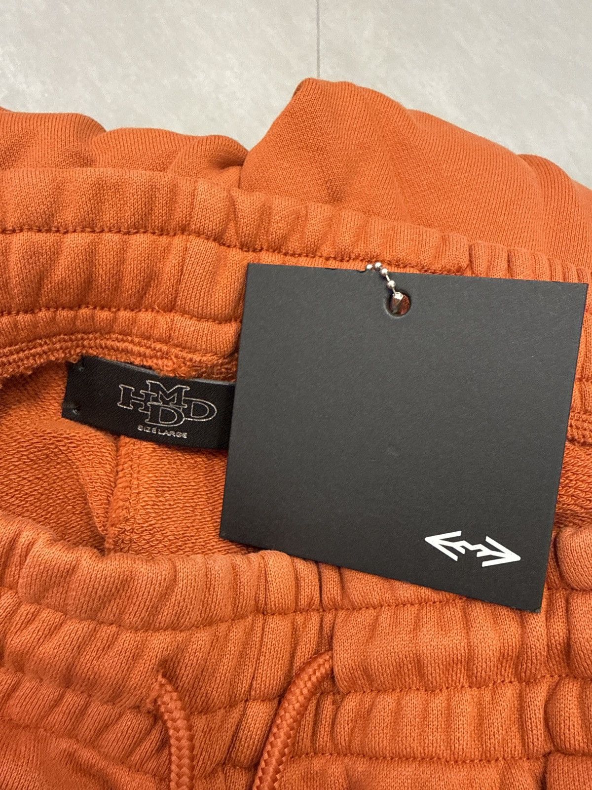 Happy Memories Don’t Die Orange Studded Sweatpants Large