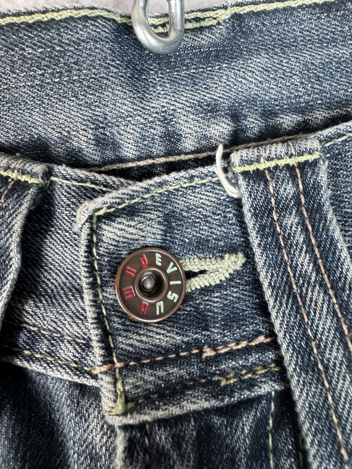 Evisu Evisu Puma distressed Vintage denim jeans size 30x32 Size US 30 / EU 46 - 5 Thumbnail